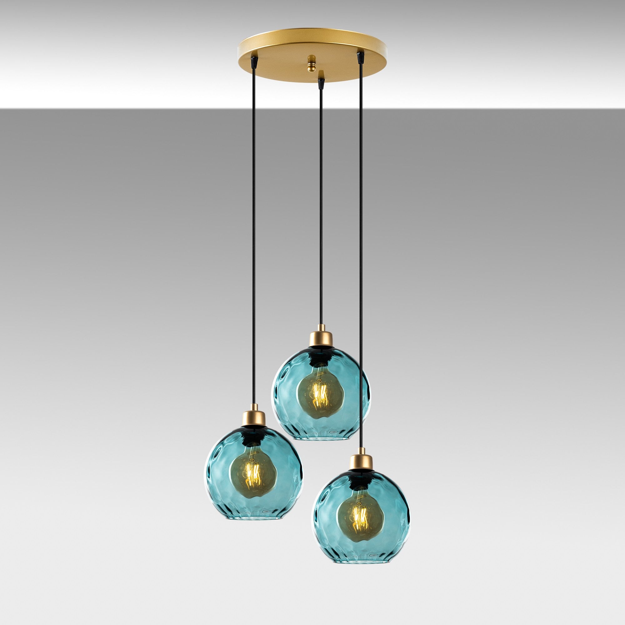 Candeeiro de Teto  - Benek - Azul