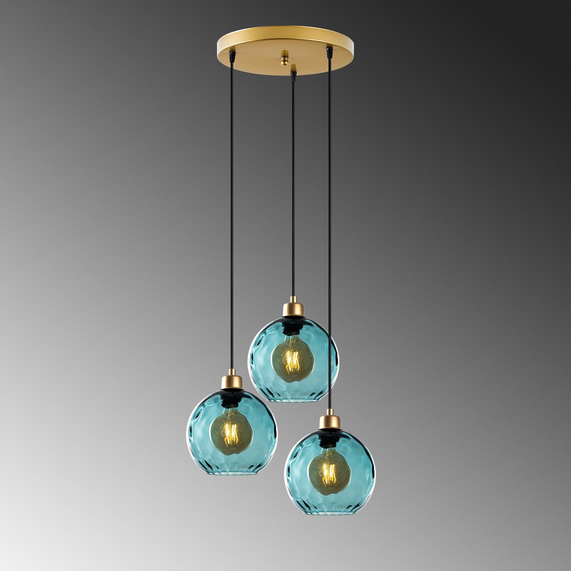 Candeeiro de Teto  - Benek - Azul