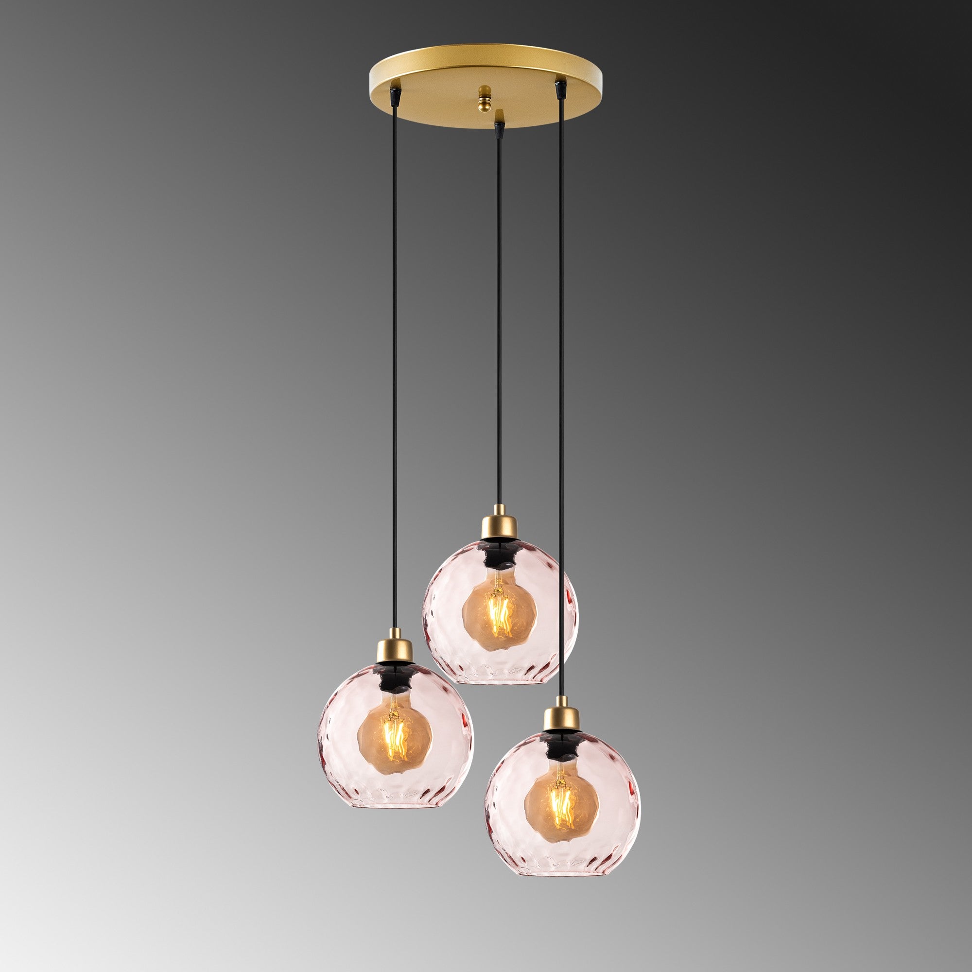 Candeeiro de Teto  - Benek - Rosa