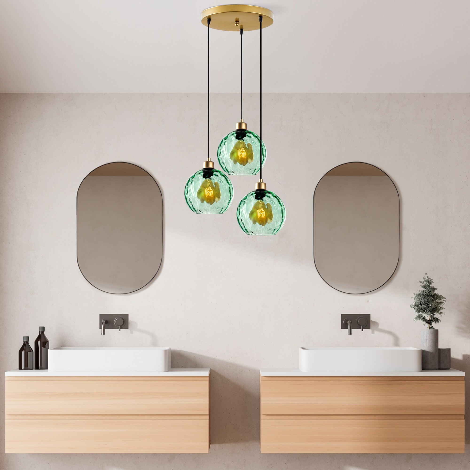 Candeeiro de Teto  - Benek - Verde