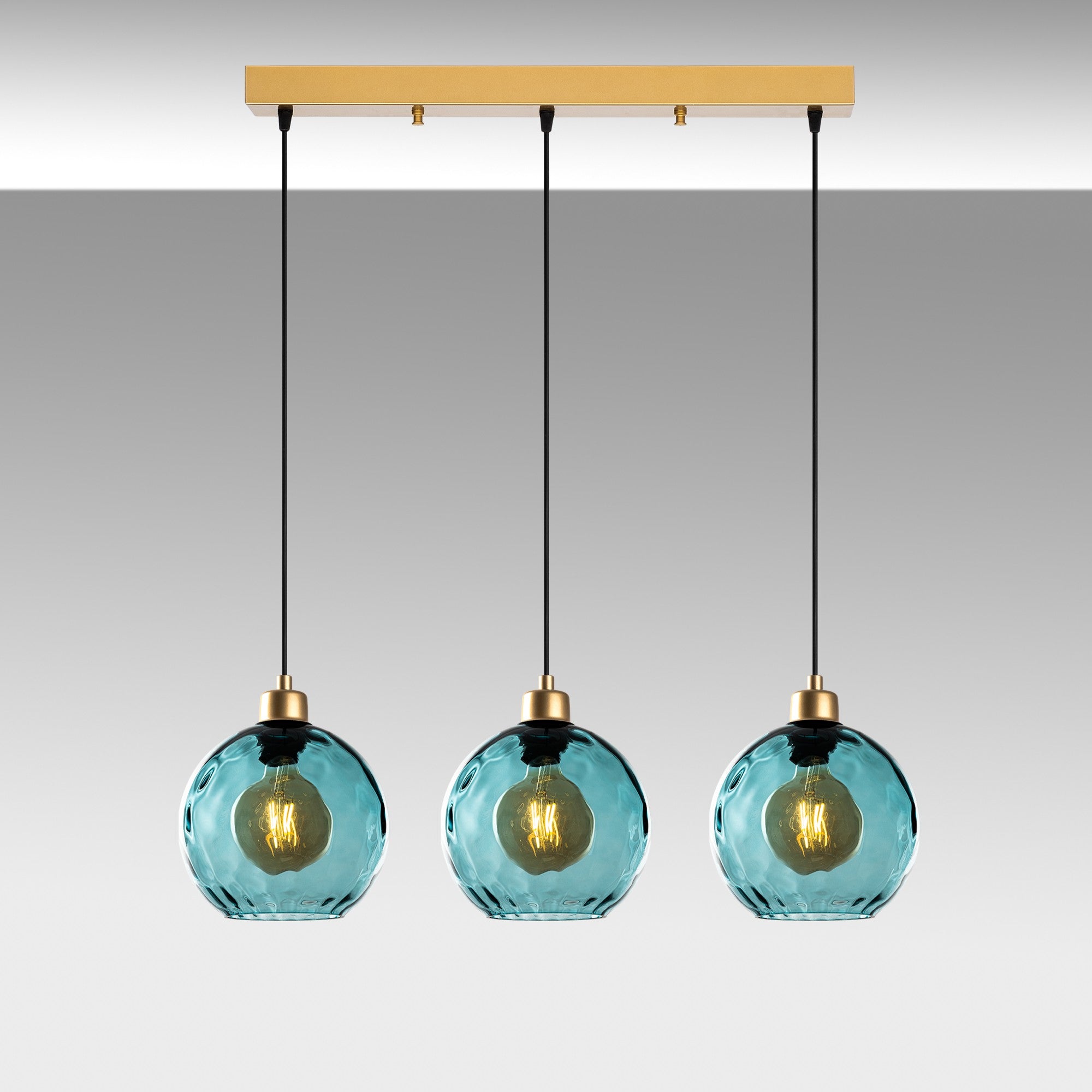 Candeeiro de Teto  - Benek - Azul