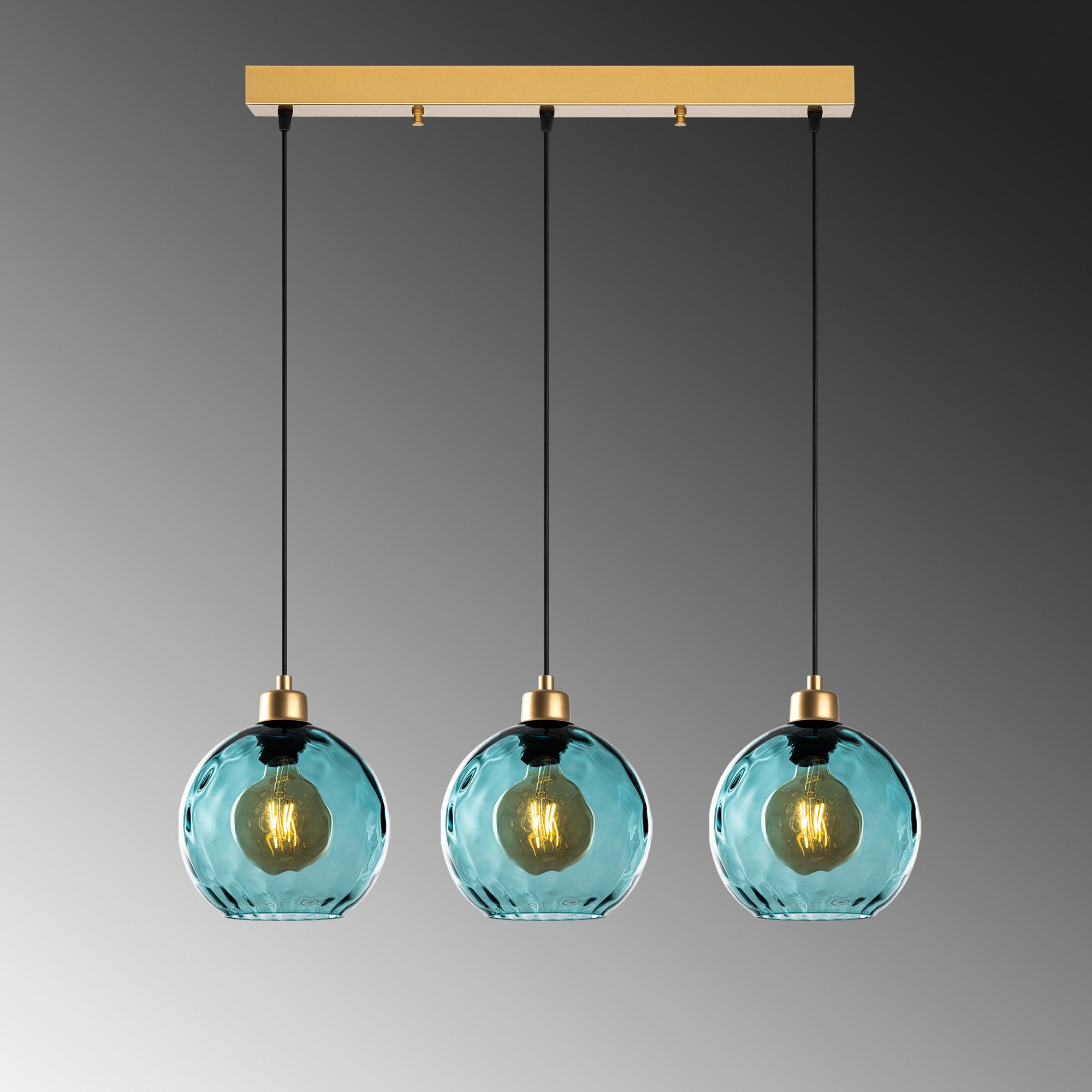 Candeeiro de Teto  - Benek - Azul