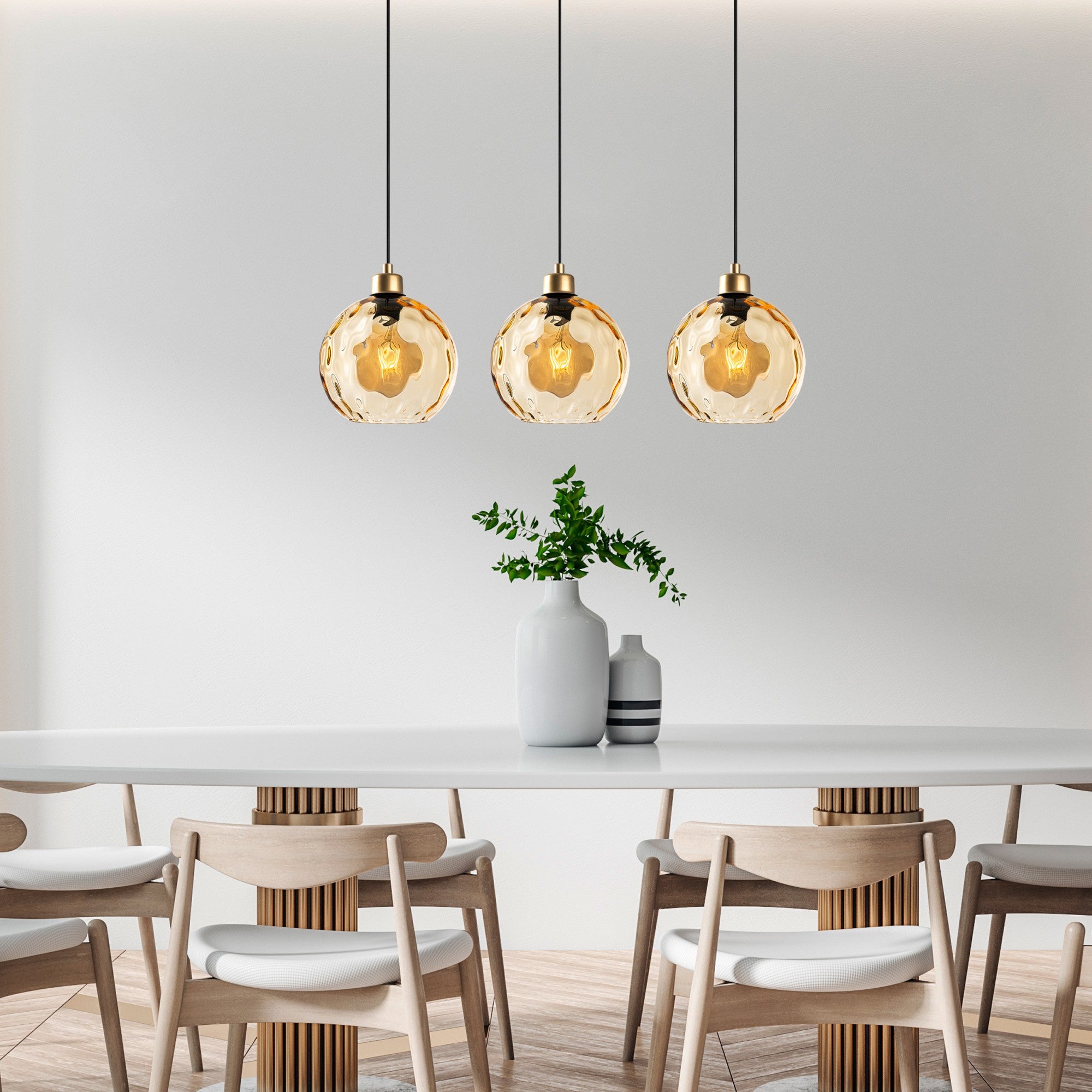 Candeeiro de Teto  - Benek - Amarelo