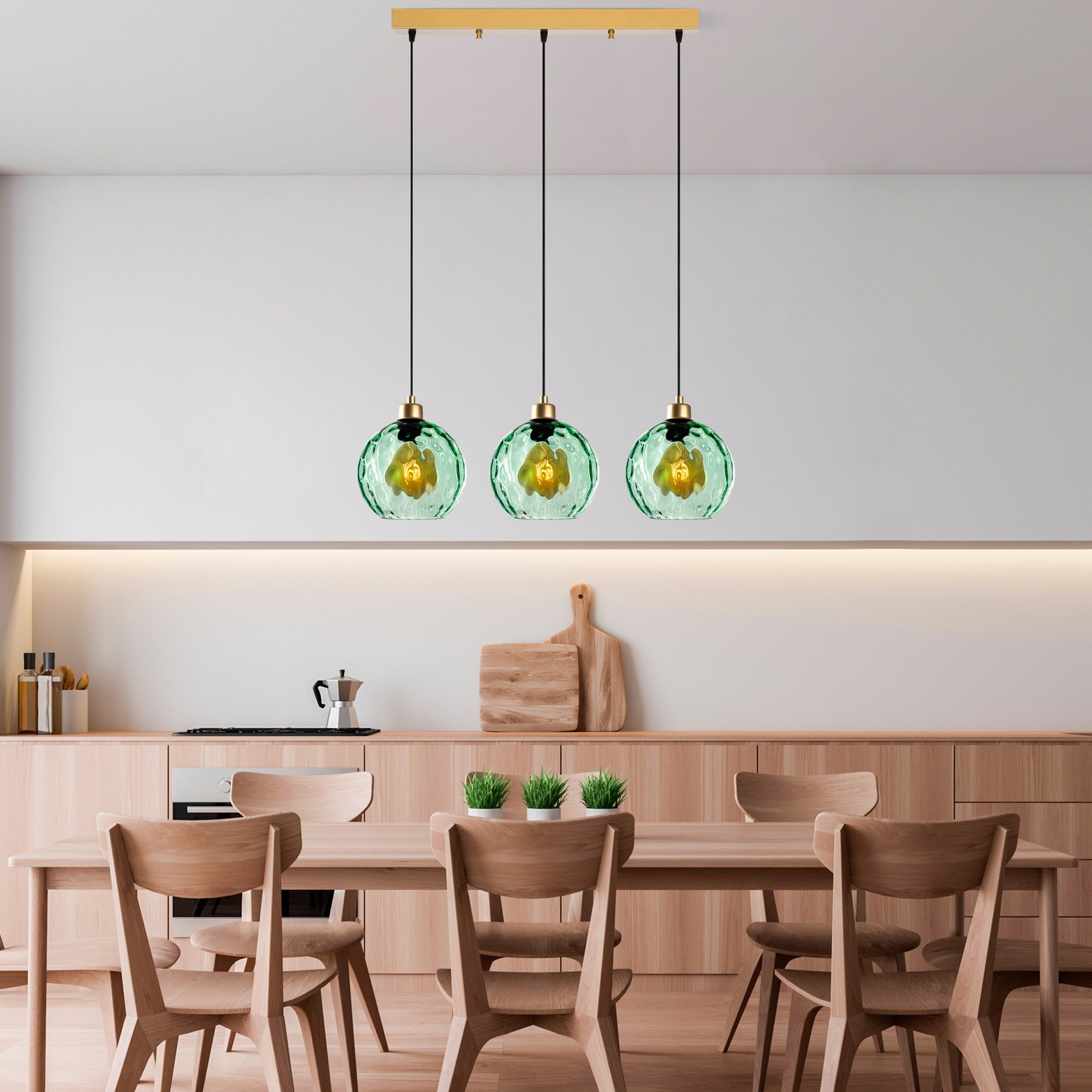 Candeeiro de Teto  - Benek - Verde