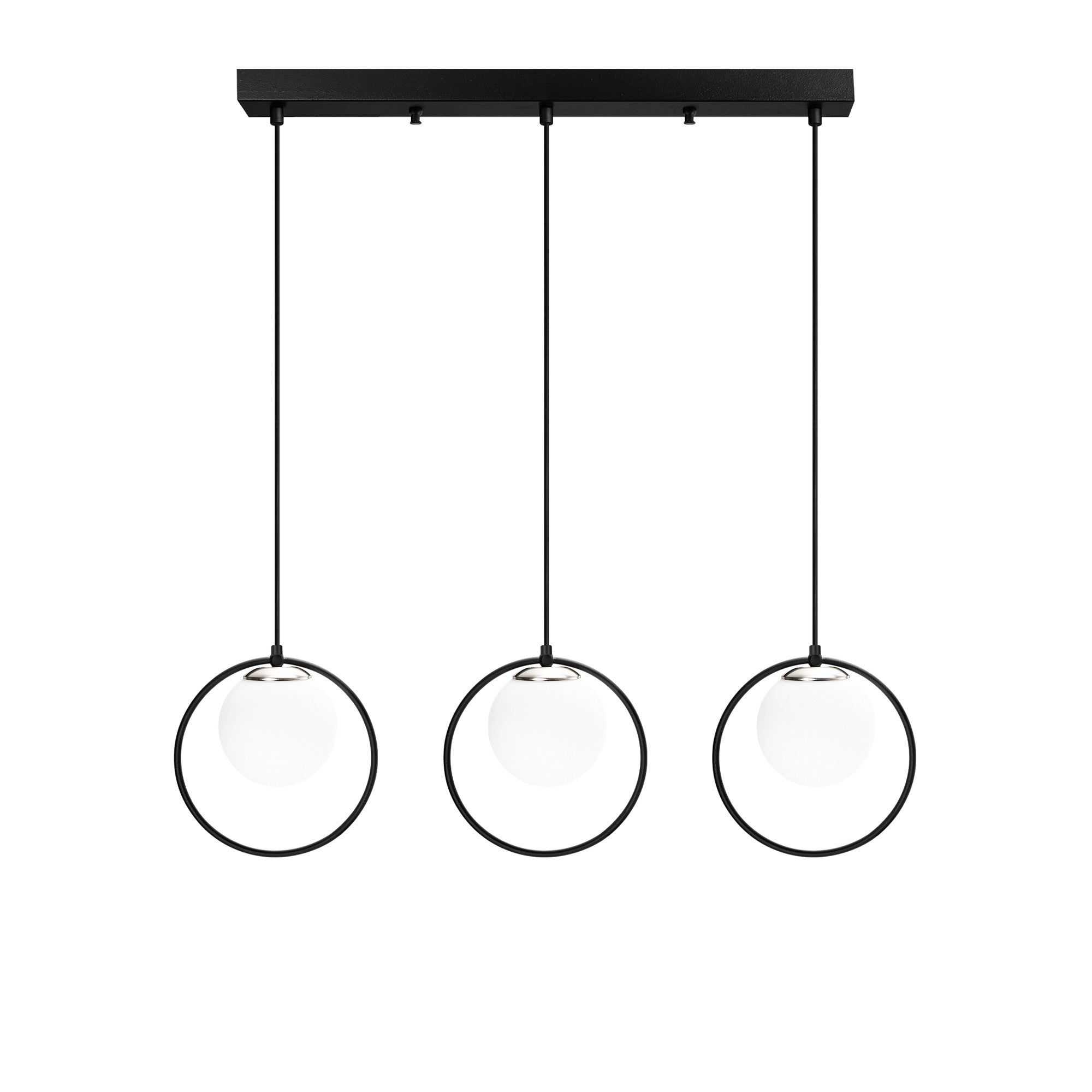 Candeeiro de Teto  - Dolunay - Preto