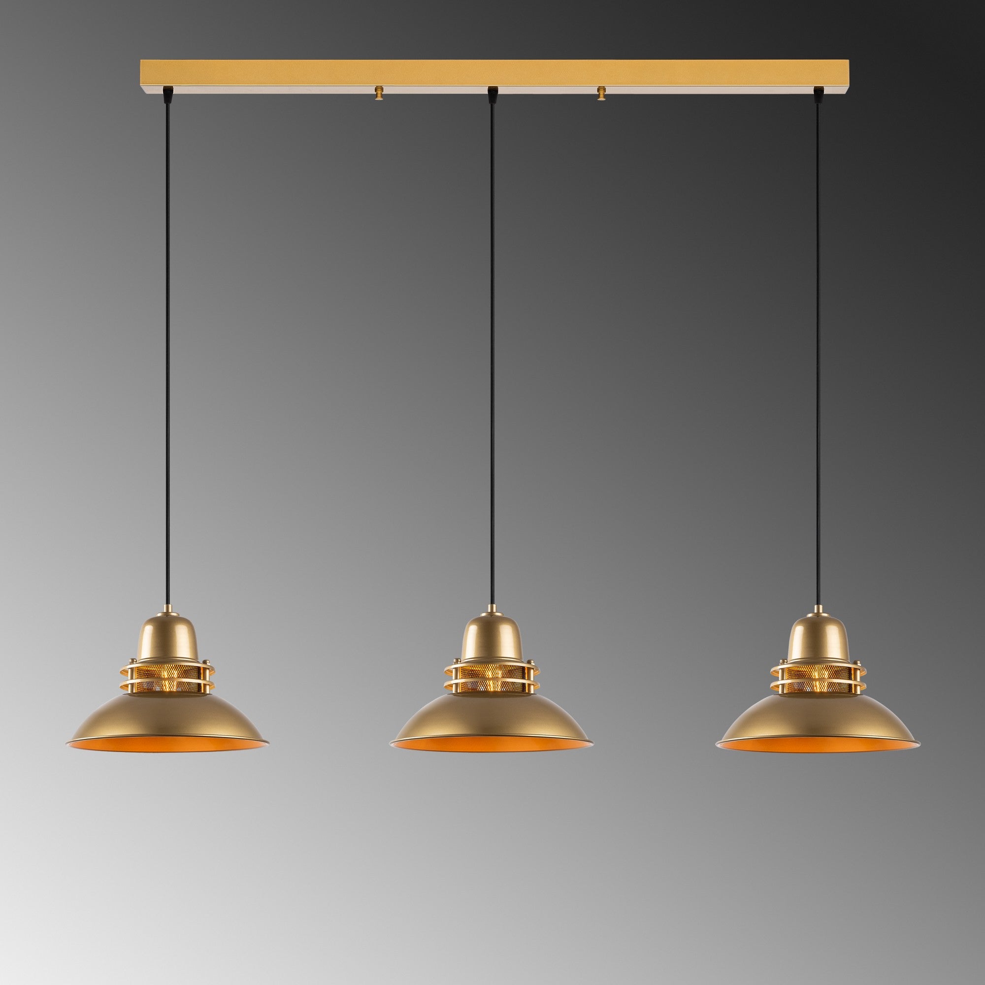 Candeeiro de Teto  - Tıbet - Ouro