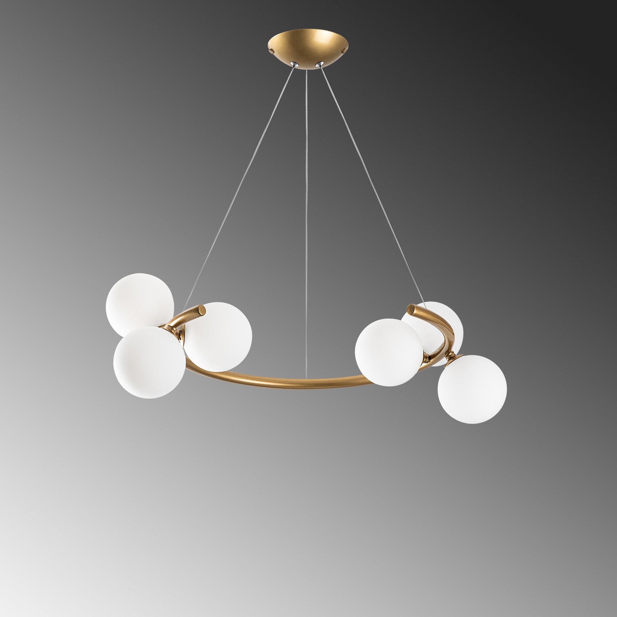 Candeeiro de Teto  - Luminar - Ouro