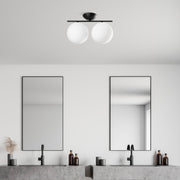 Candeeiro de Teto  - Luminar - Preto