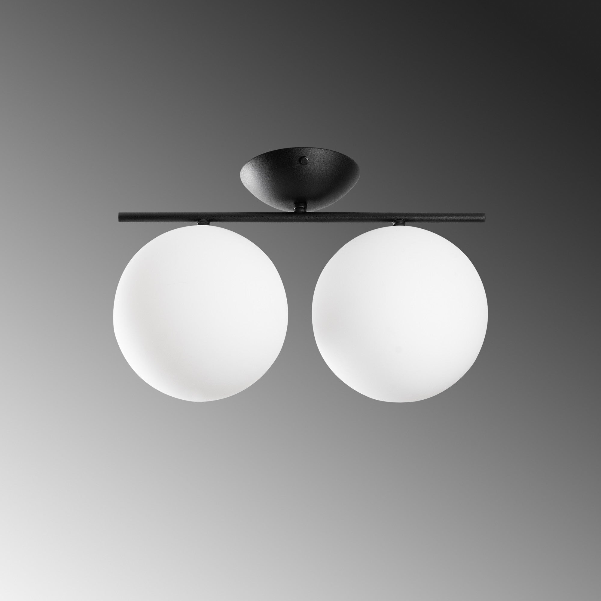 Candeeiro de Teto  - Luminar - Preto