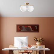 Candeeiro de Teto  - Luminar - Ouro