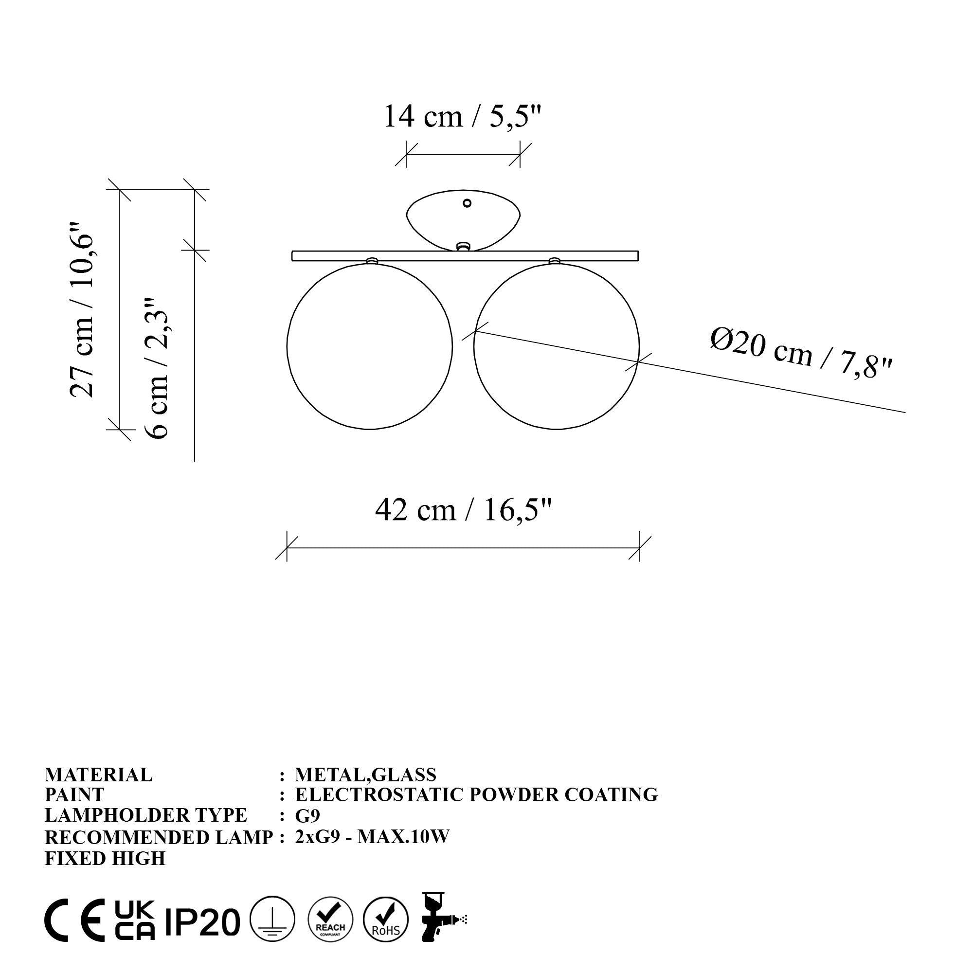 Candeeiro de Teto  - Luminar - Ouro