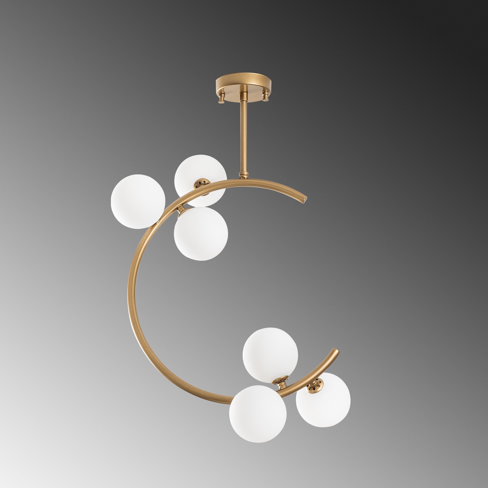 Candeeiro de Teto  - Luminar - Ouro