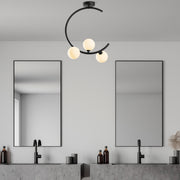 Candeeiro de Teto  - Luminar - Preto