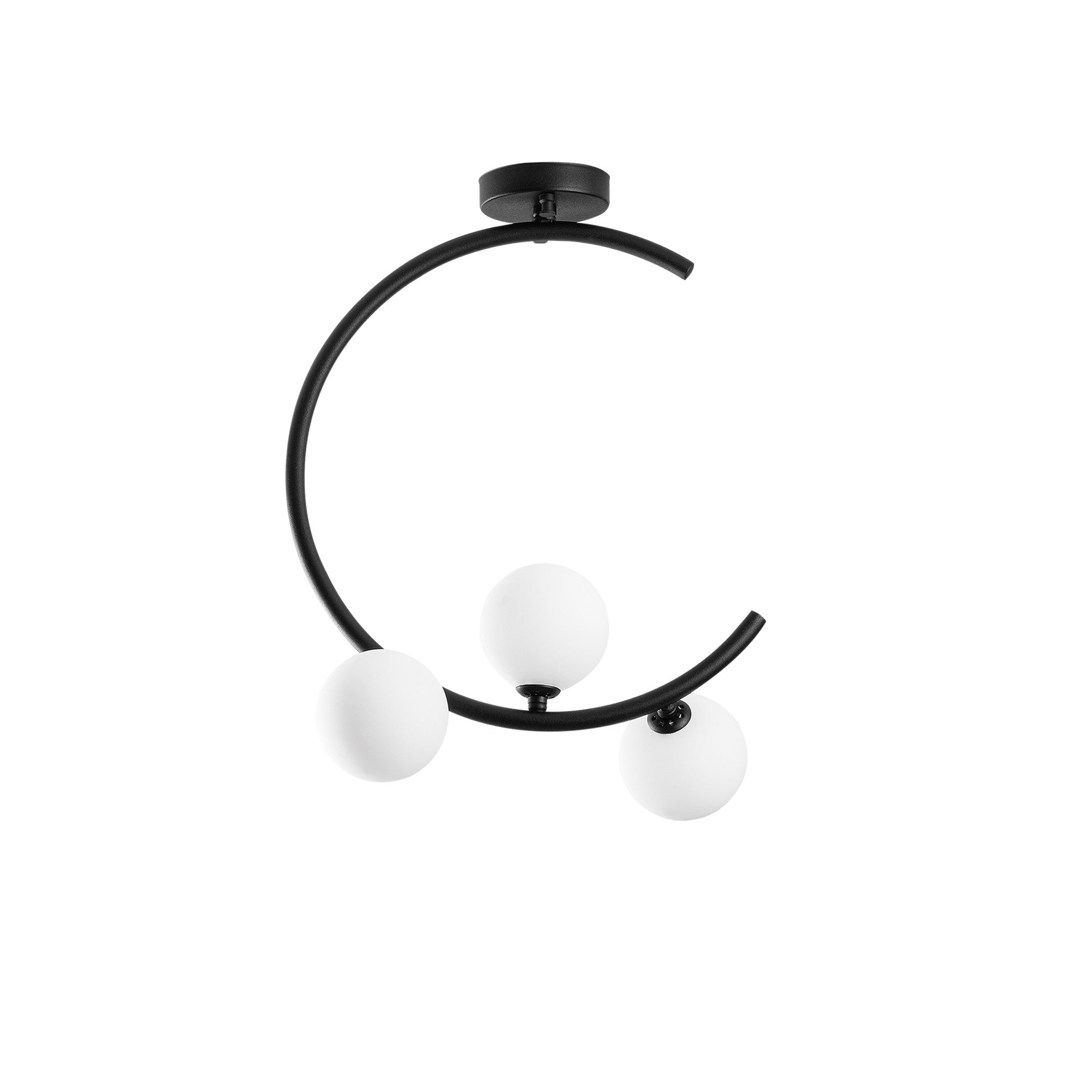 Candeeiro de Teto  - Luminar - Preto