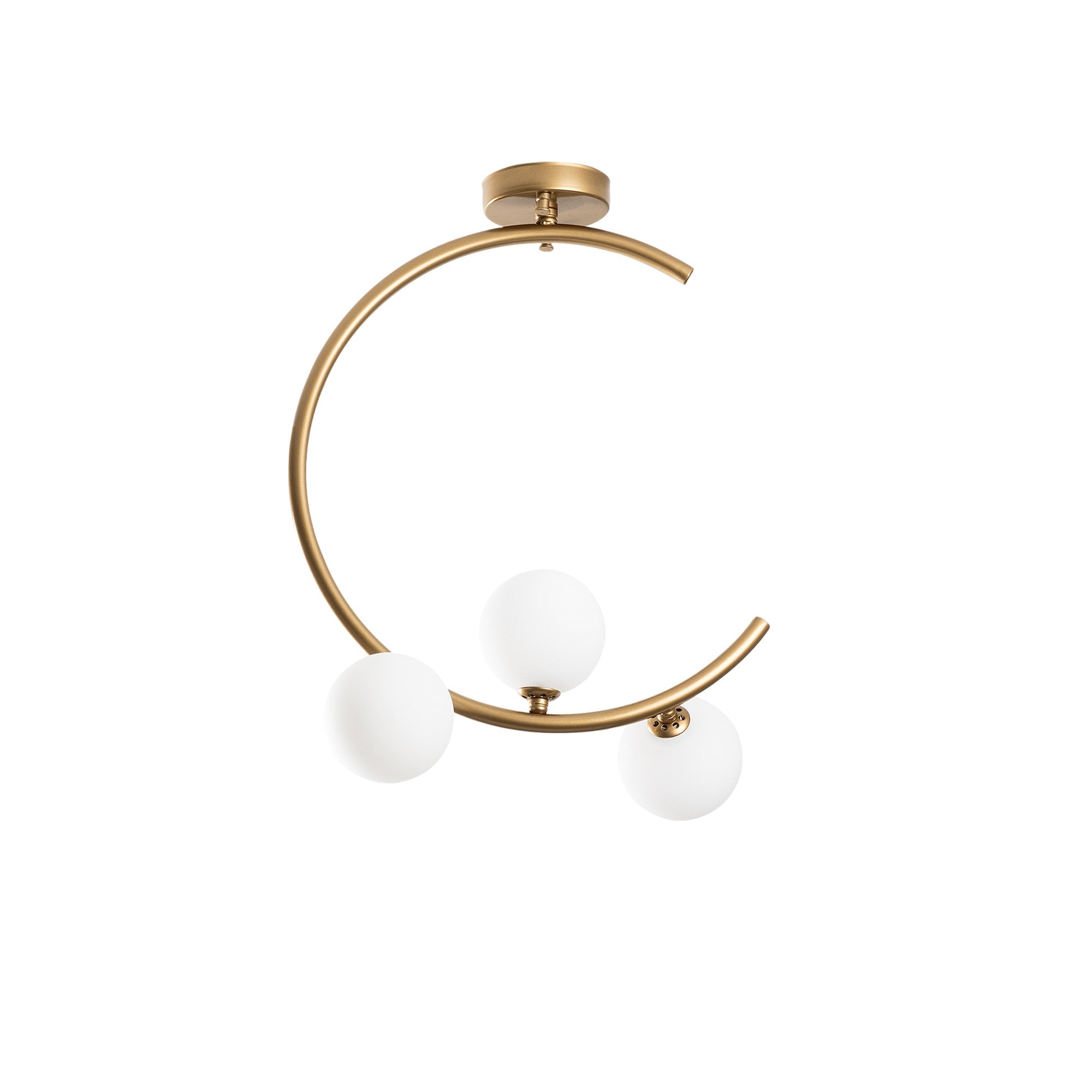 Candeeiro de Teto  - Luminar - Ouro