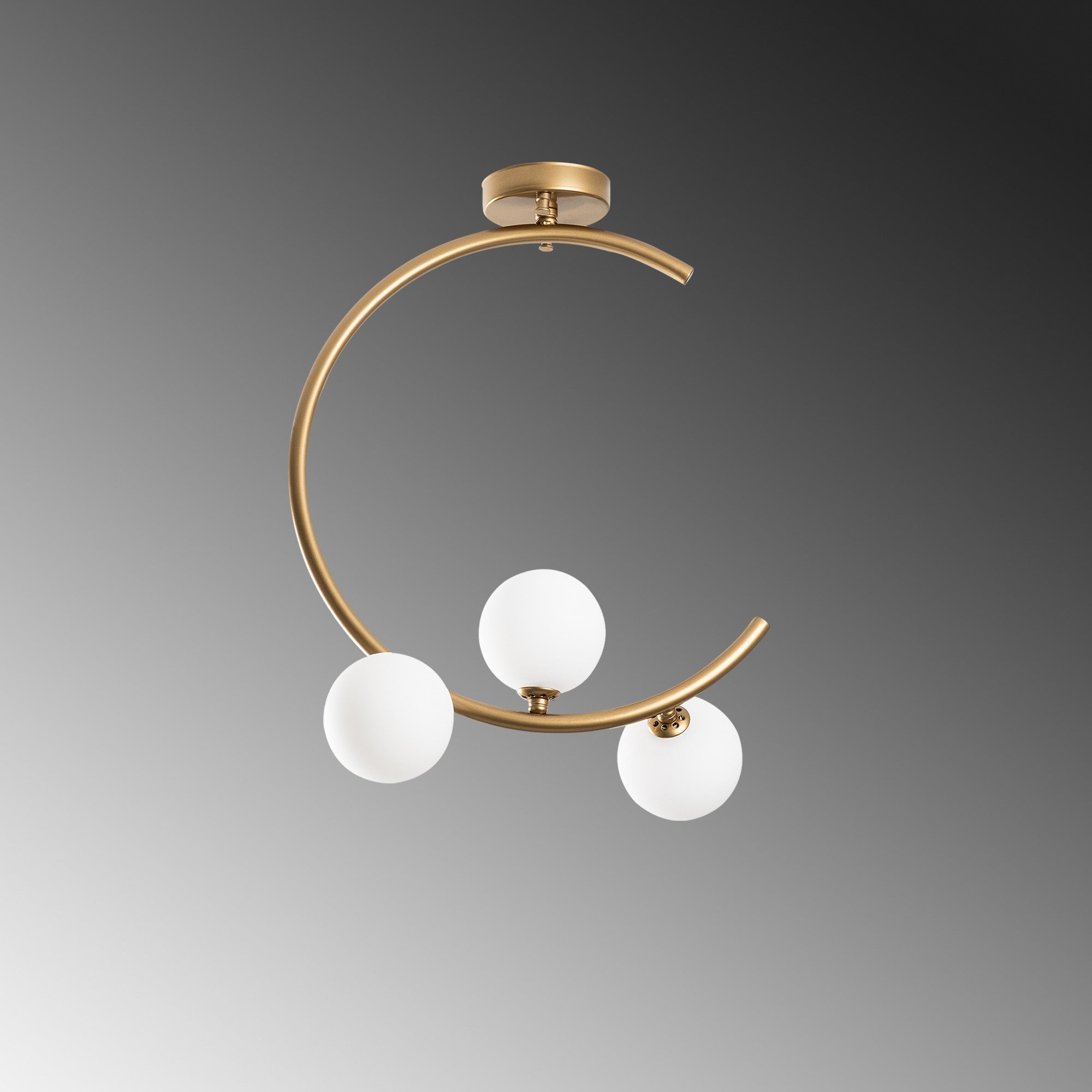 Candeeiro de Teto  - Luminar - Ouro