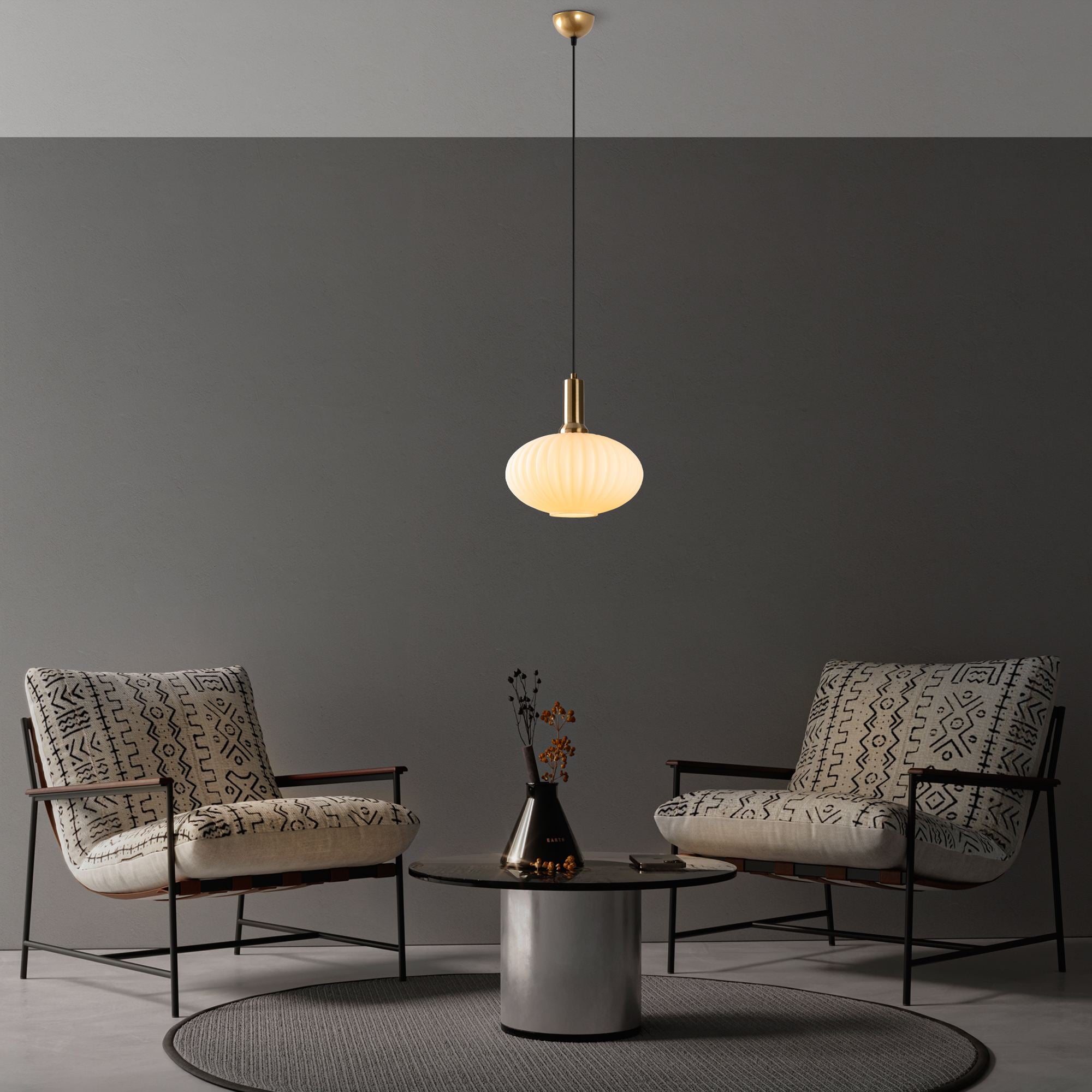 Candeeiro de Teto -Asker-Ouro