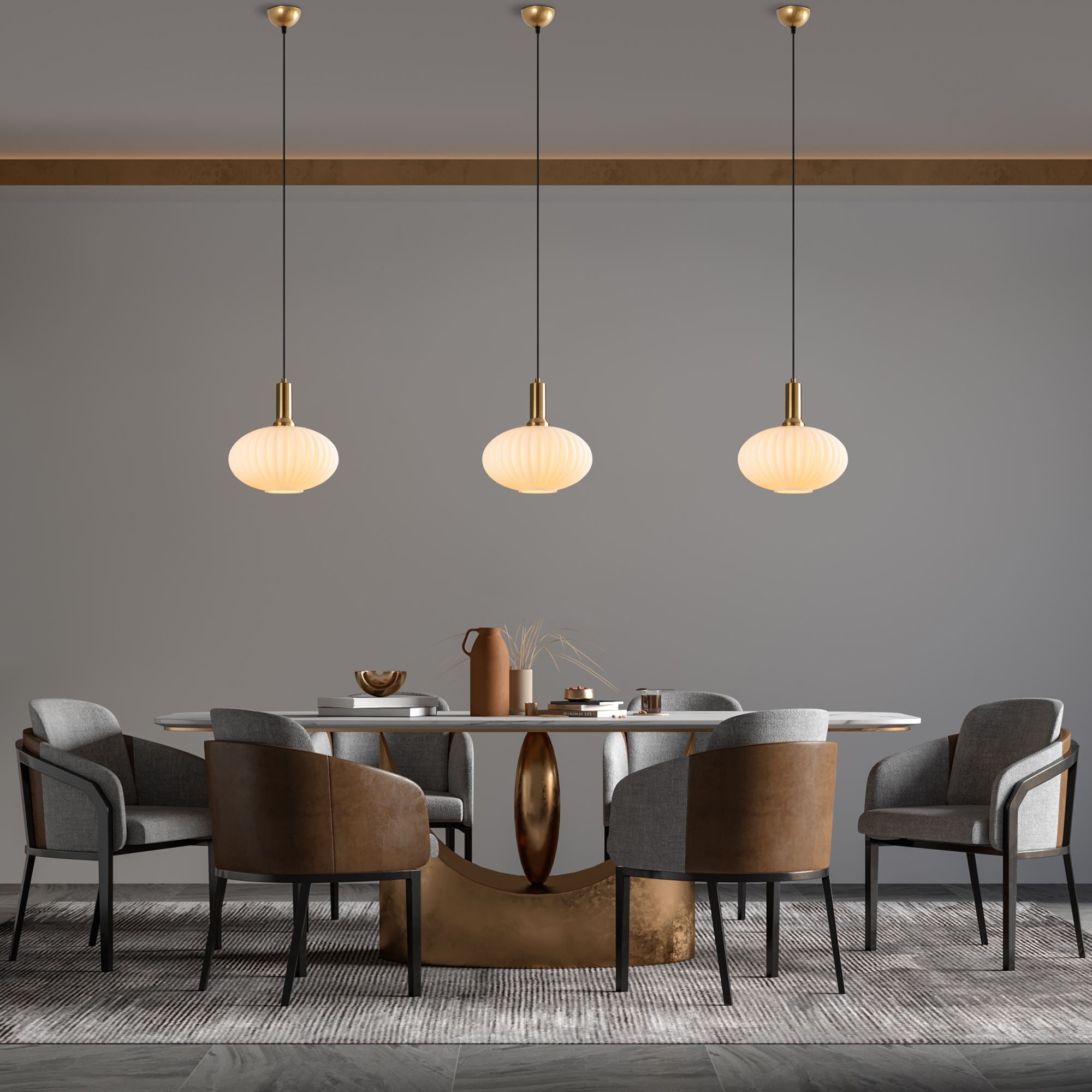 Candeeiro de Teto -Asker-Ouro