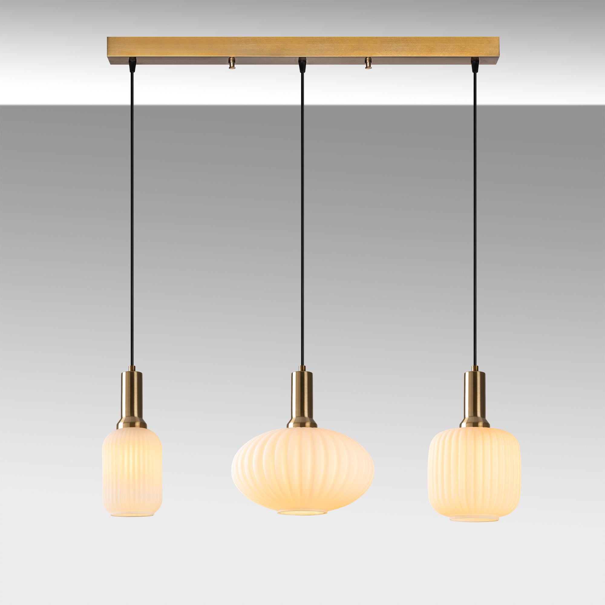 Candeeiro de Teto -Asker-Ouro