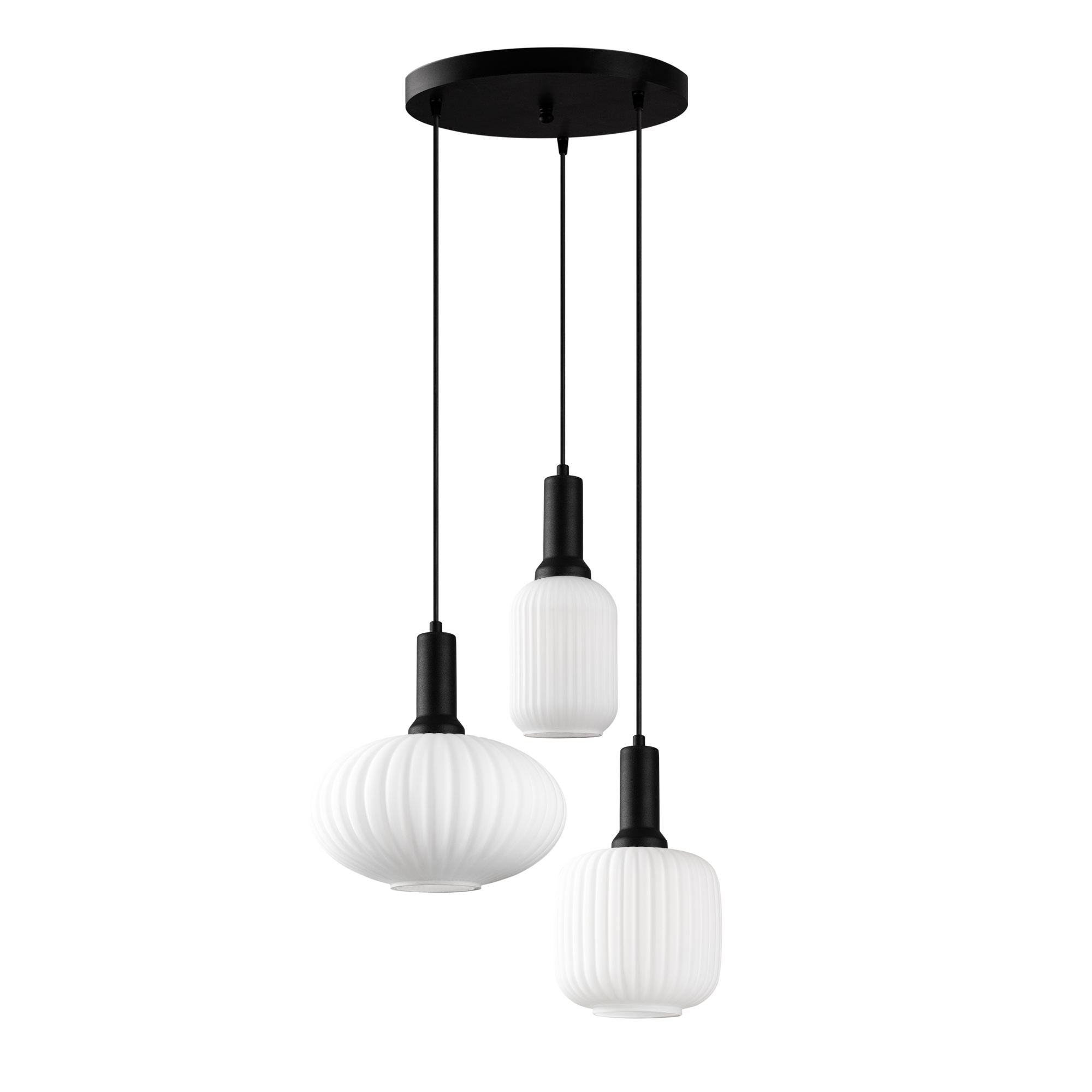 Candeeiro de Teto -Asker-Preto