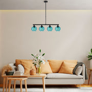 Candeeiro de Teto  - Benek - Azul
Preto