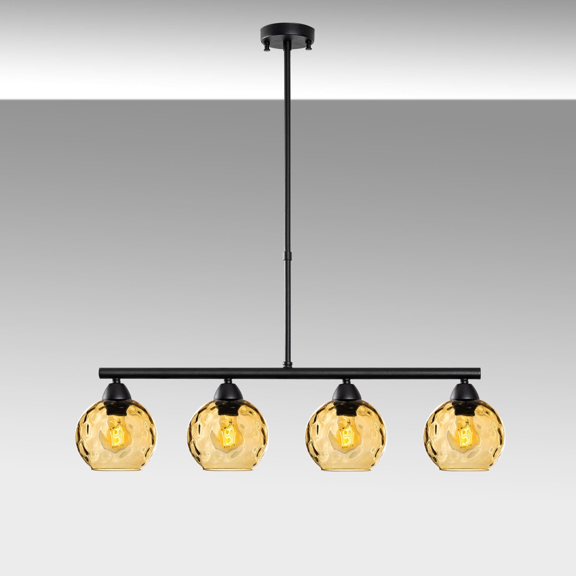 Candeeiro de Teto  - Benek - Amarelo
Preto