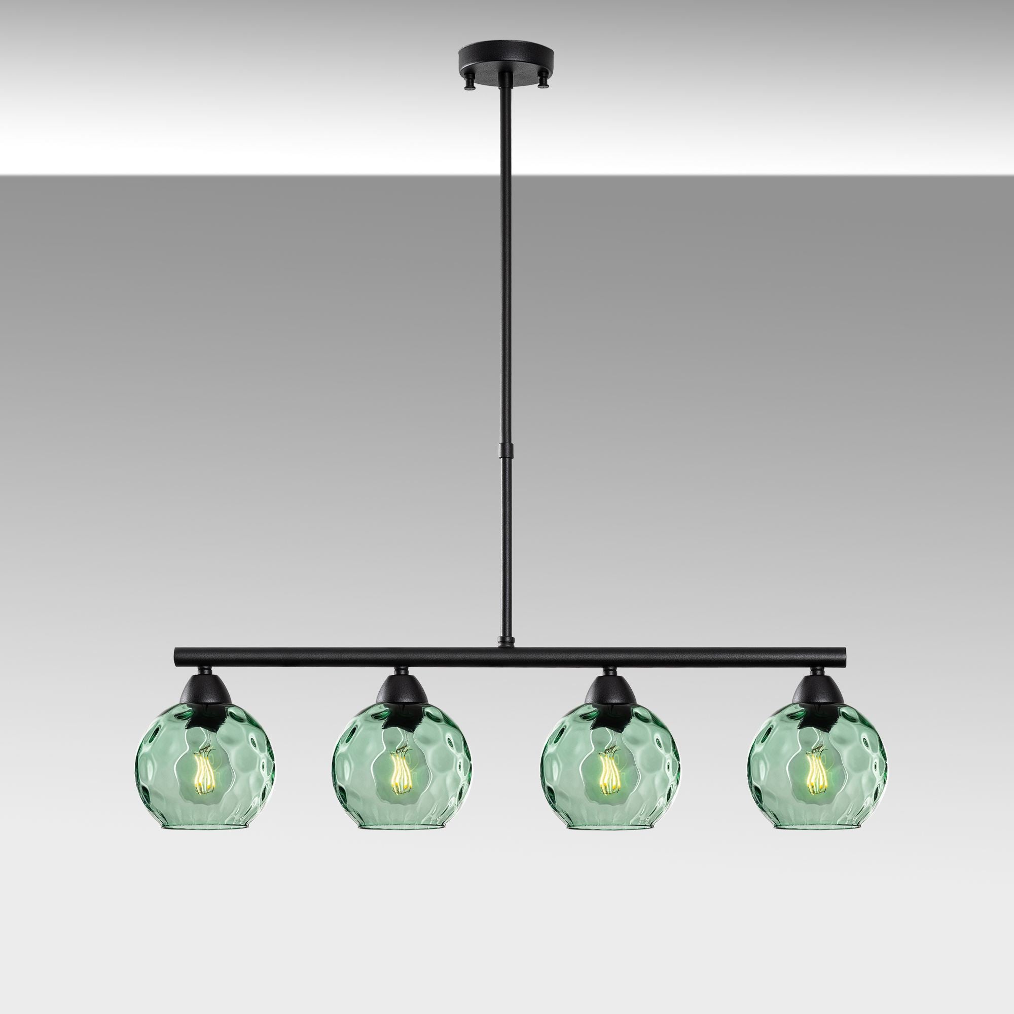 Candeeiro de Teto  - Benek - Menta
Preto