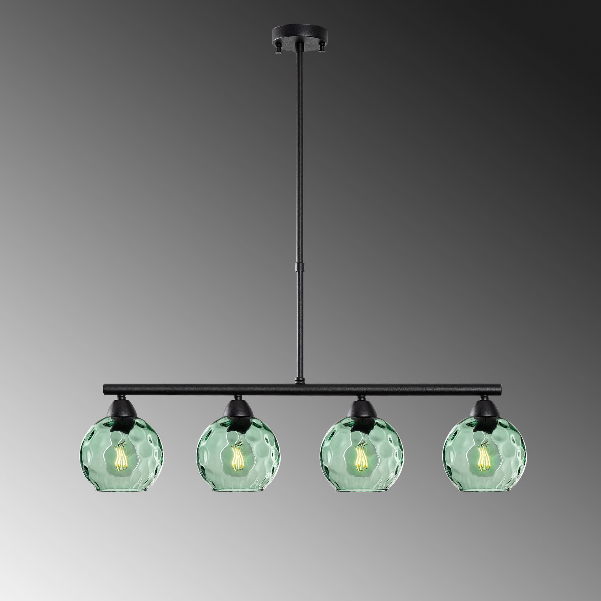 Candeeiro de Teto  - Benek - Menta
Preto