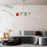 Candeeiro de Teto  - Benek - Multicolorido
Dourado