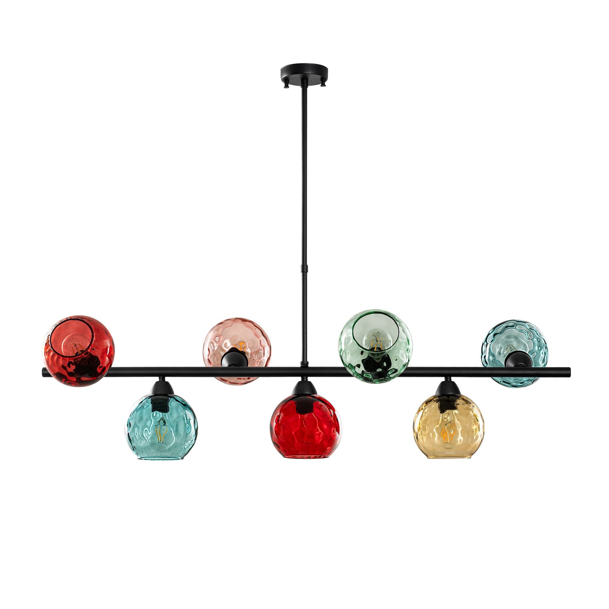 Candeeiro de Teto  - Benek - Multicolorido
Preto