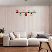 Candeeiro de Teto  - Benek - Multicolorido
Dourado