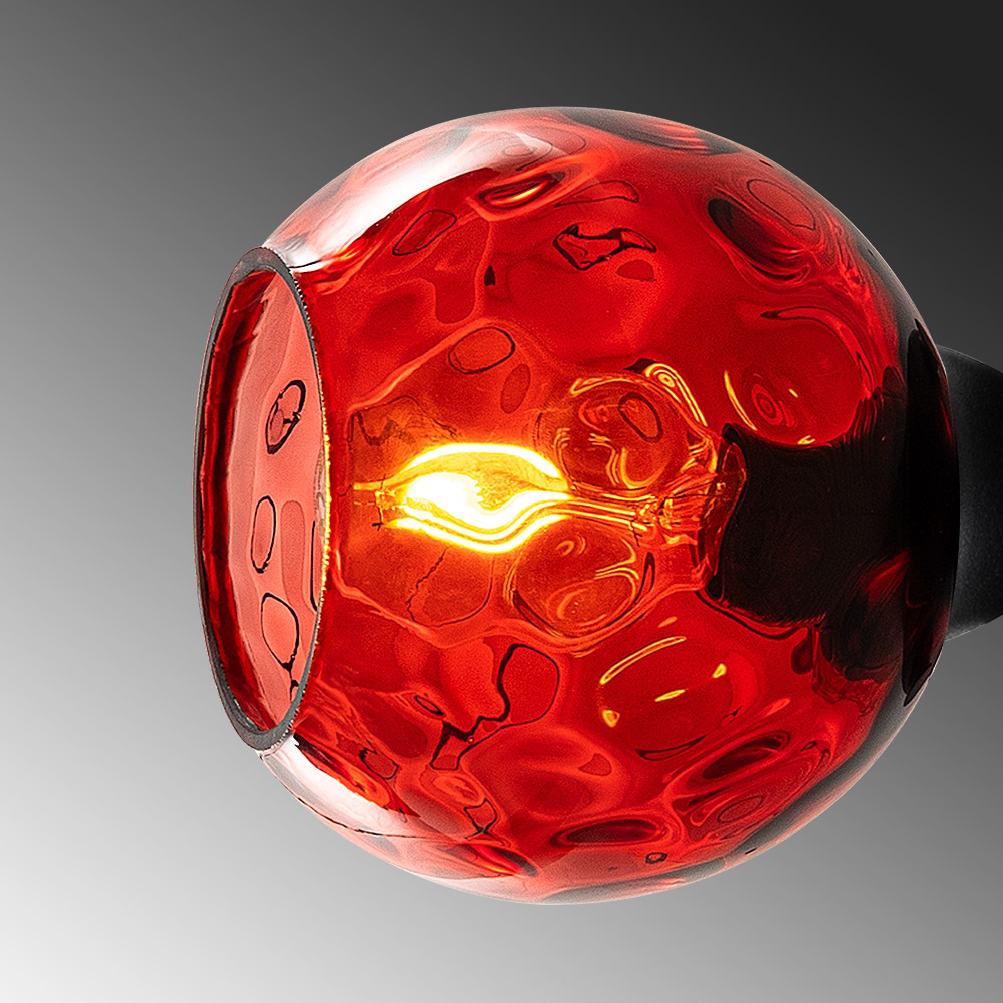 Candeeiro de Teto  - Benek - Vermelho
Preto