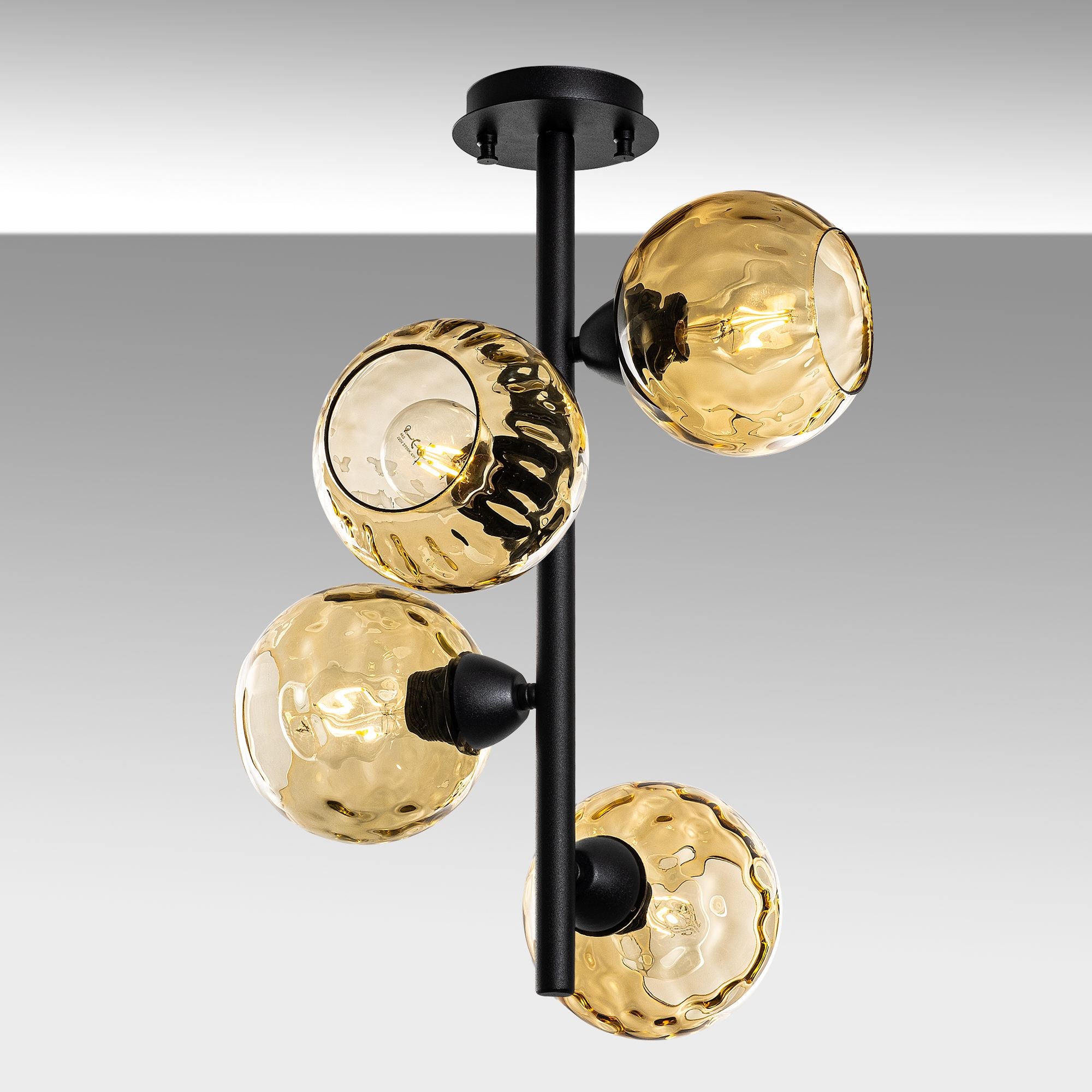 Candeeiro de Teto  - Benek - Amarelo
Preto