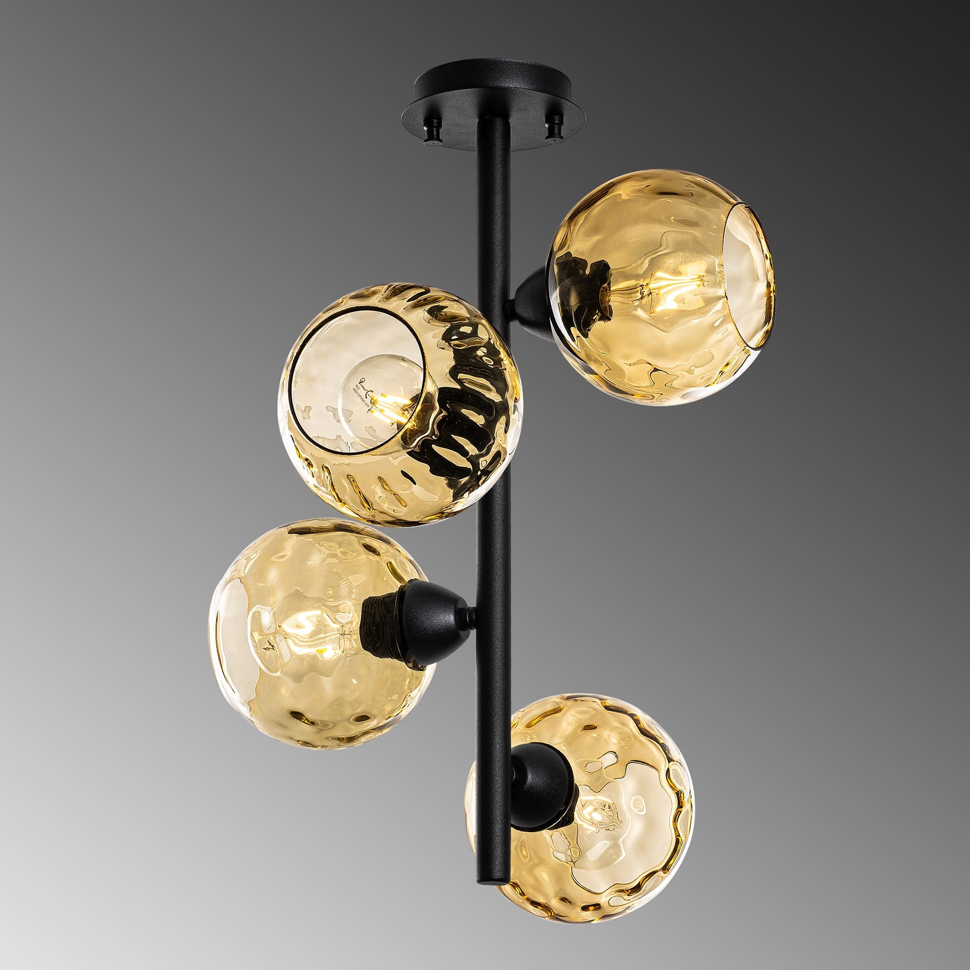 Candeeiro de Teto  - Benek - Amarelo
Preto