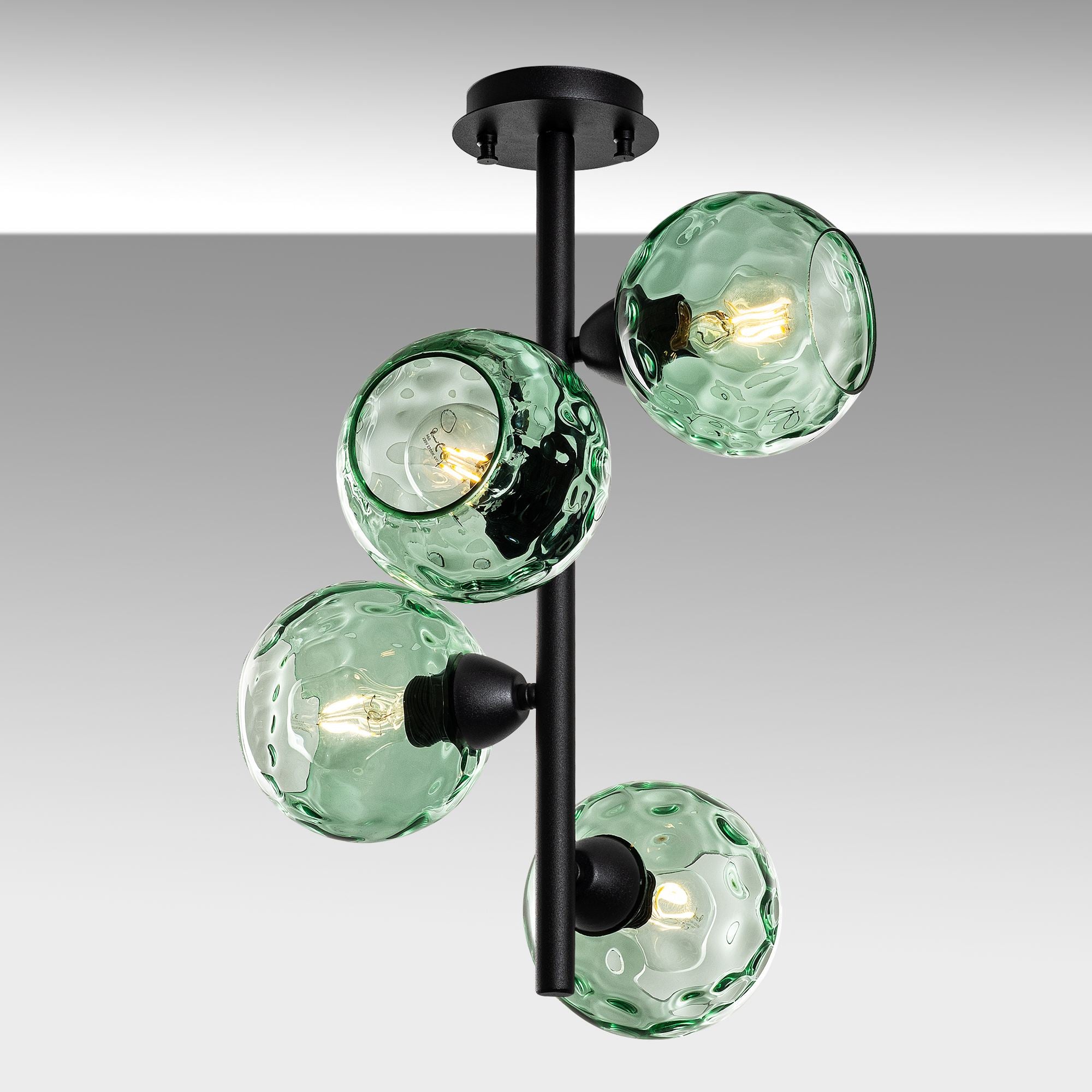 Candeeiro de Teto  - Benek - Menta
Preto