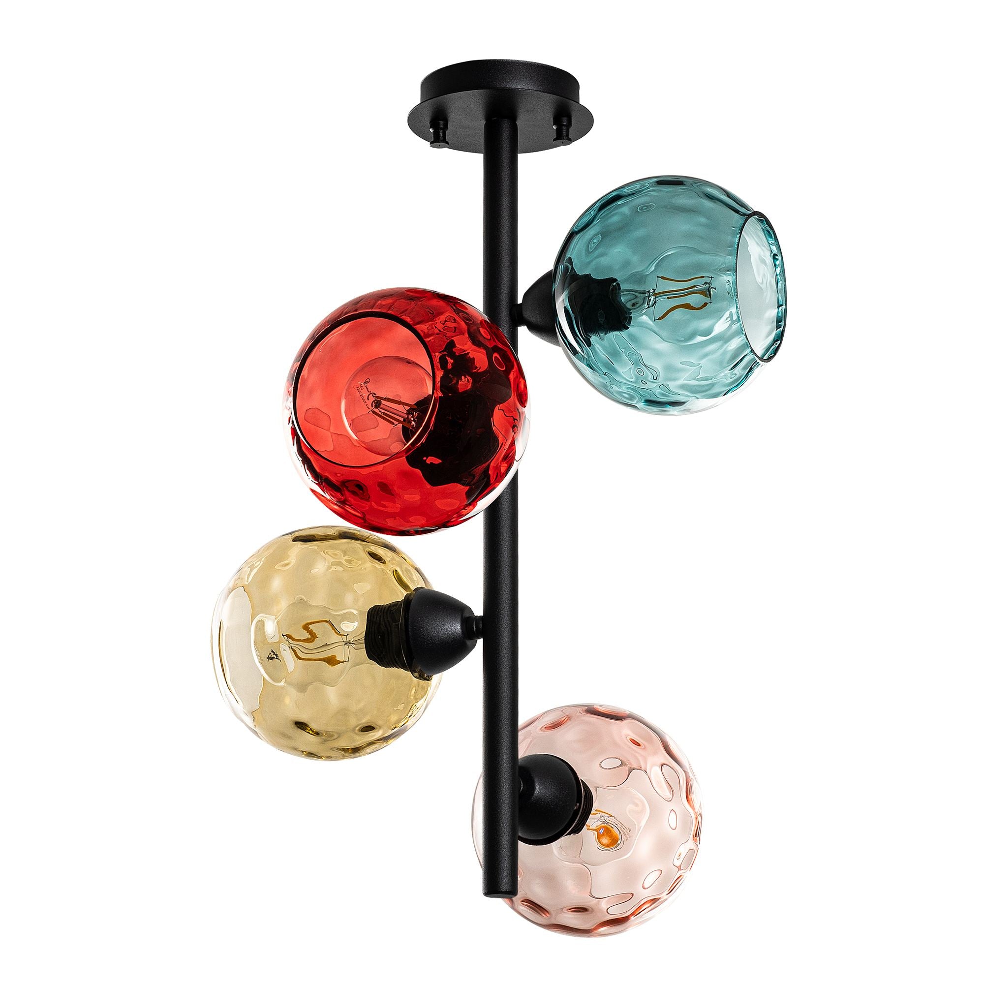 Candeeiro de Teto  - Benek - Multicolorido
Preto