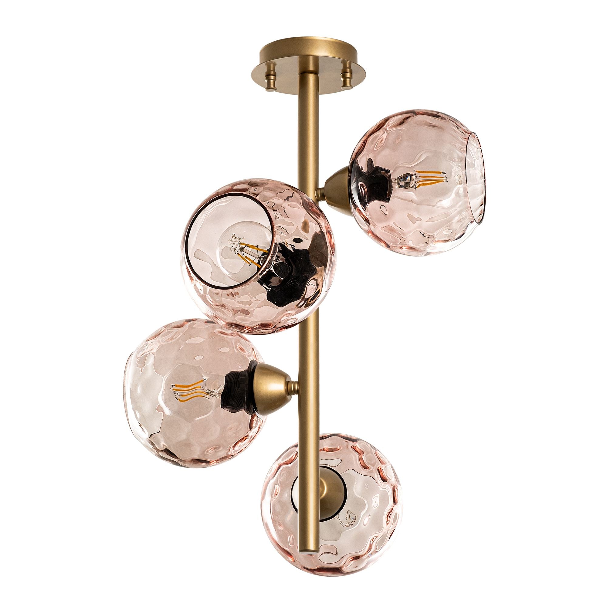 Candeeiro de Teto  - Benek - Rosa
Ouro