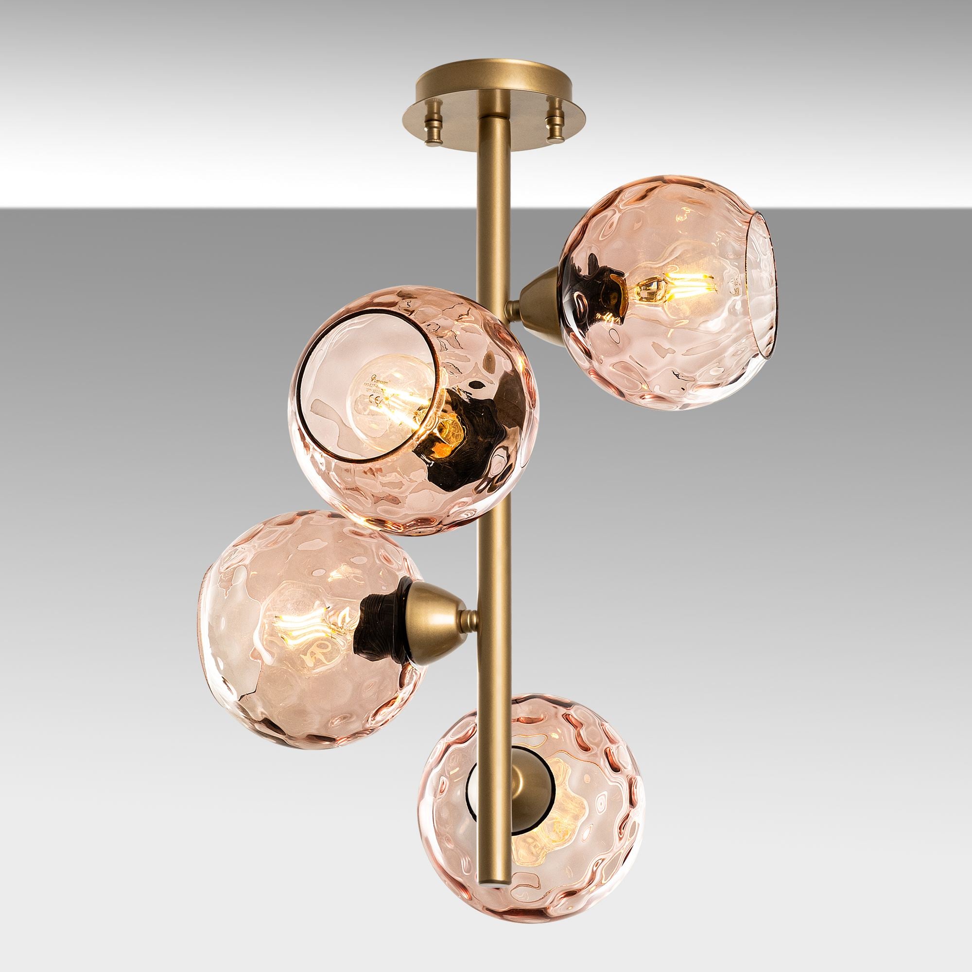 Candeeiro de Teto  - Benek - Rosa
Ouro