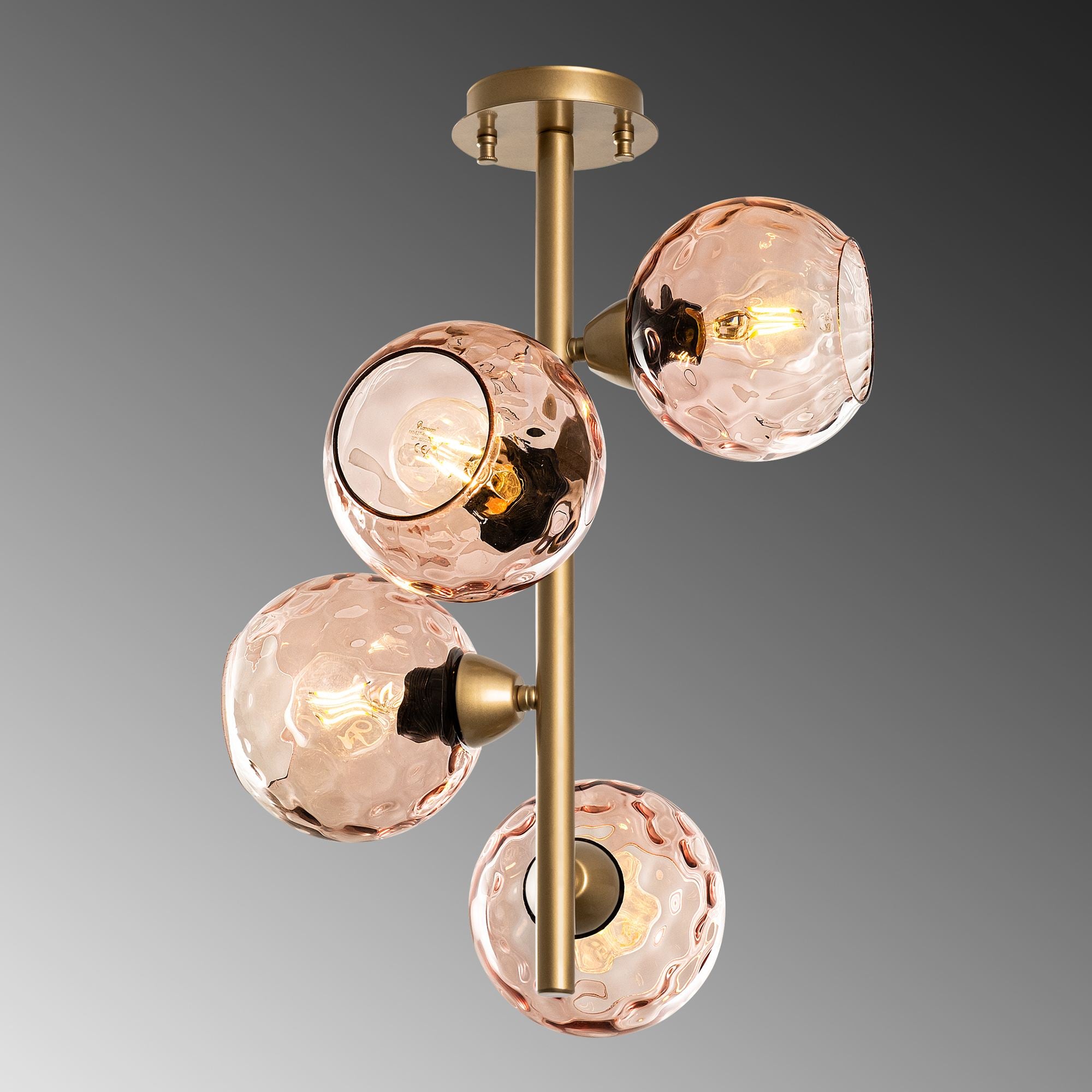 Candeeiro de Teto  - Benek - Rosa
Ouro