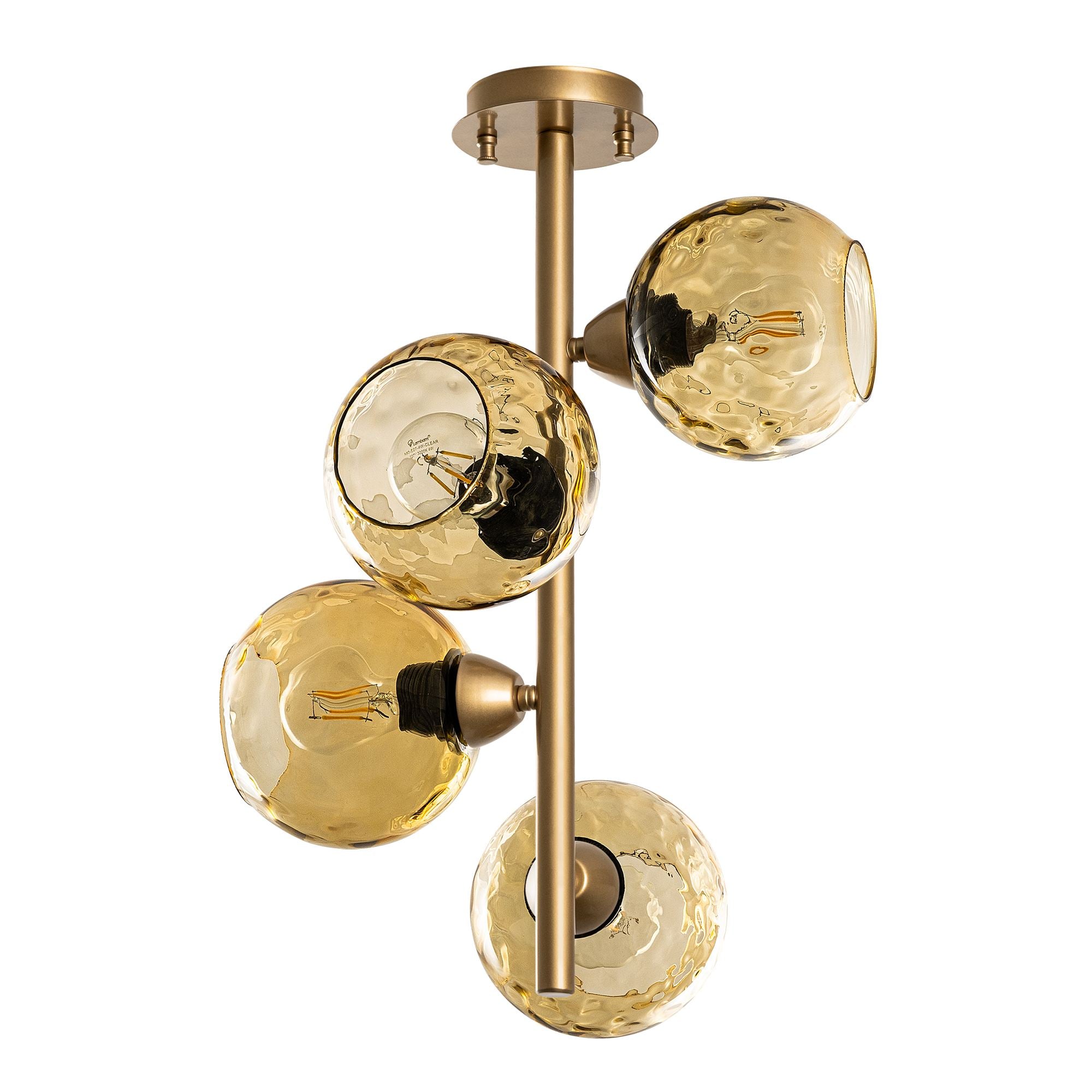 Candeeiro de Teto  - Benek - Amarelo
Ouro