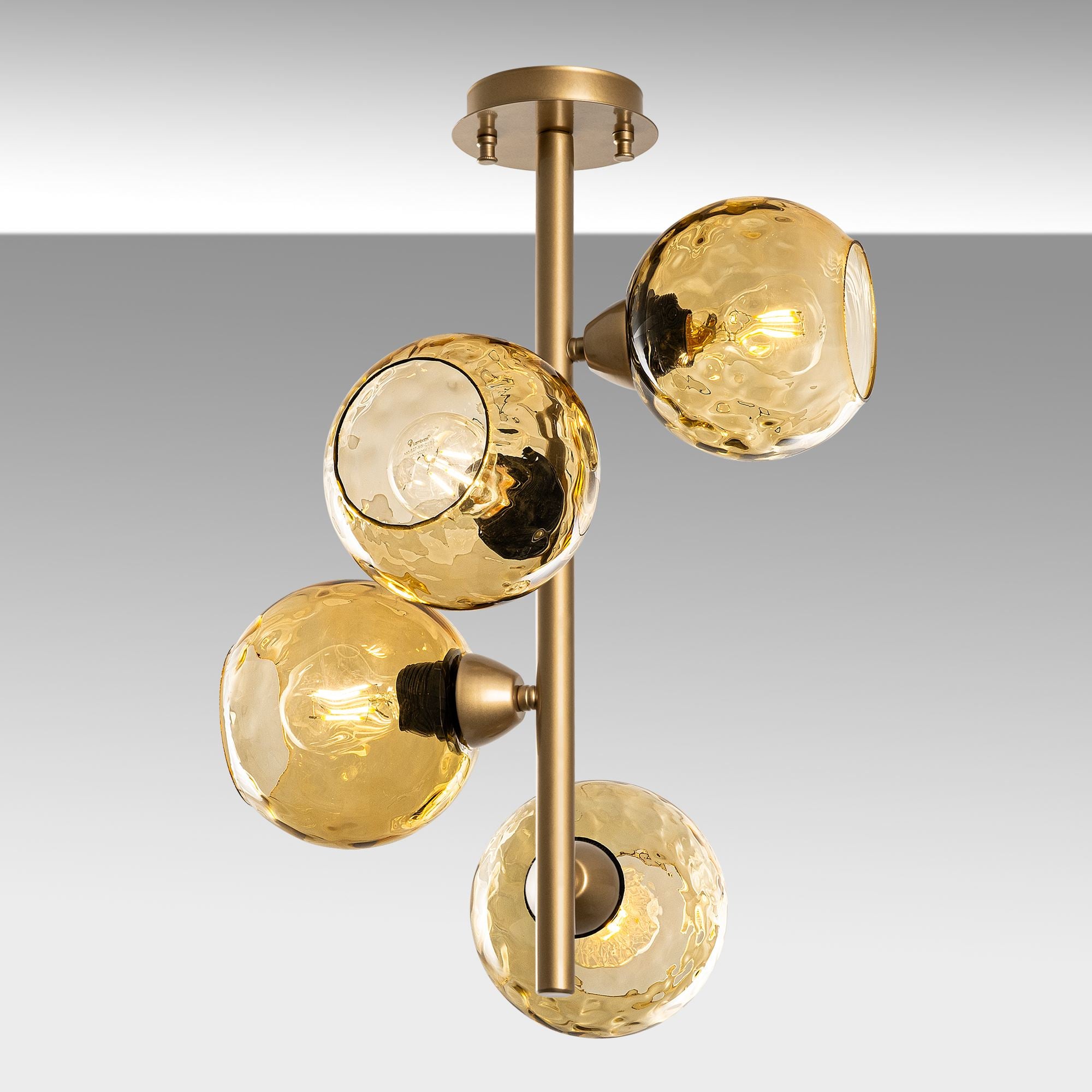 Candeeiro de Teto  - Benek - Amarelo
Ouro