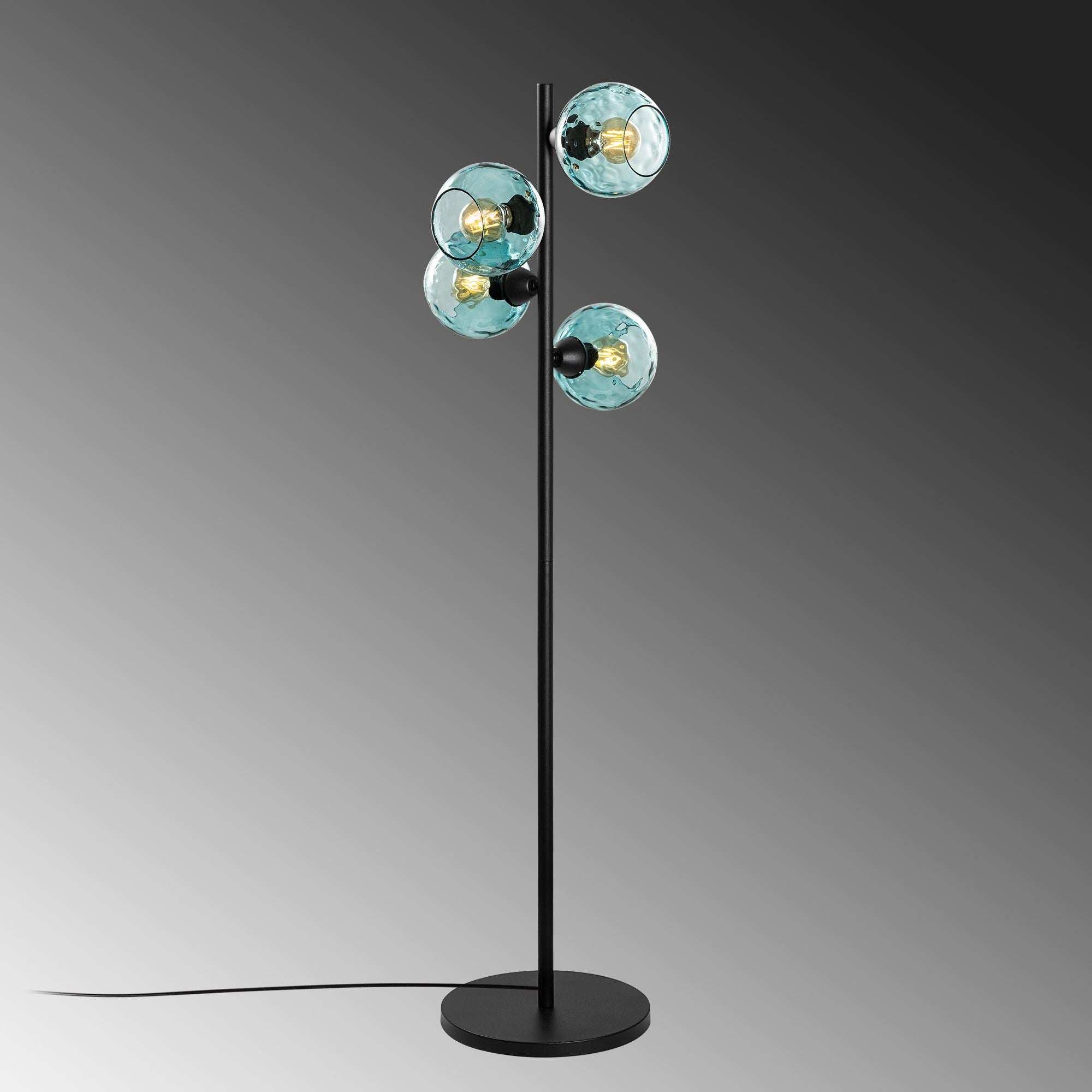 Candeeiro de Pé-Benek-Azul
Preto