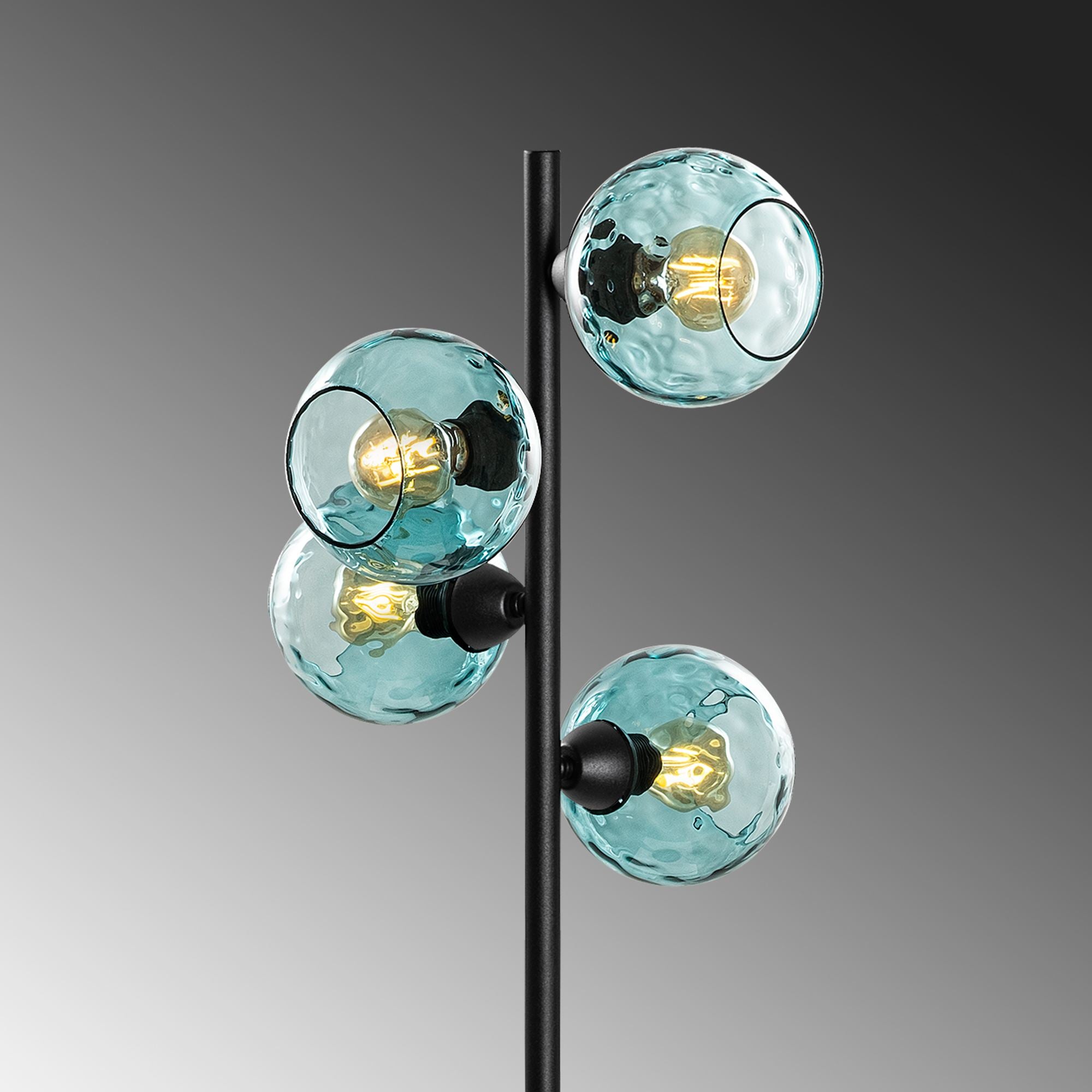 Candeeiro de Pé-Benek-Azul
Preto