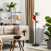 Candeeiro de Pé-Benek-Multicolorido
Preto