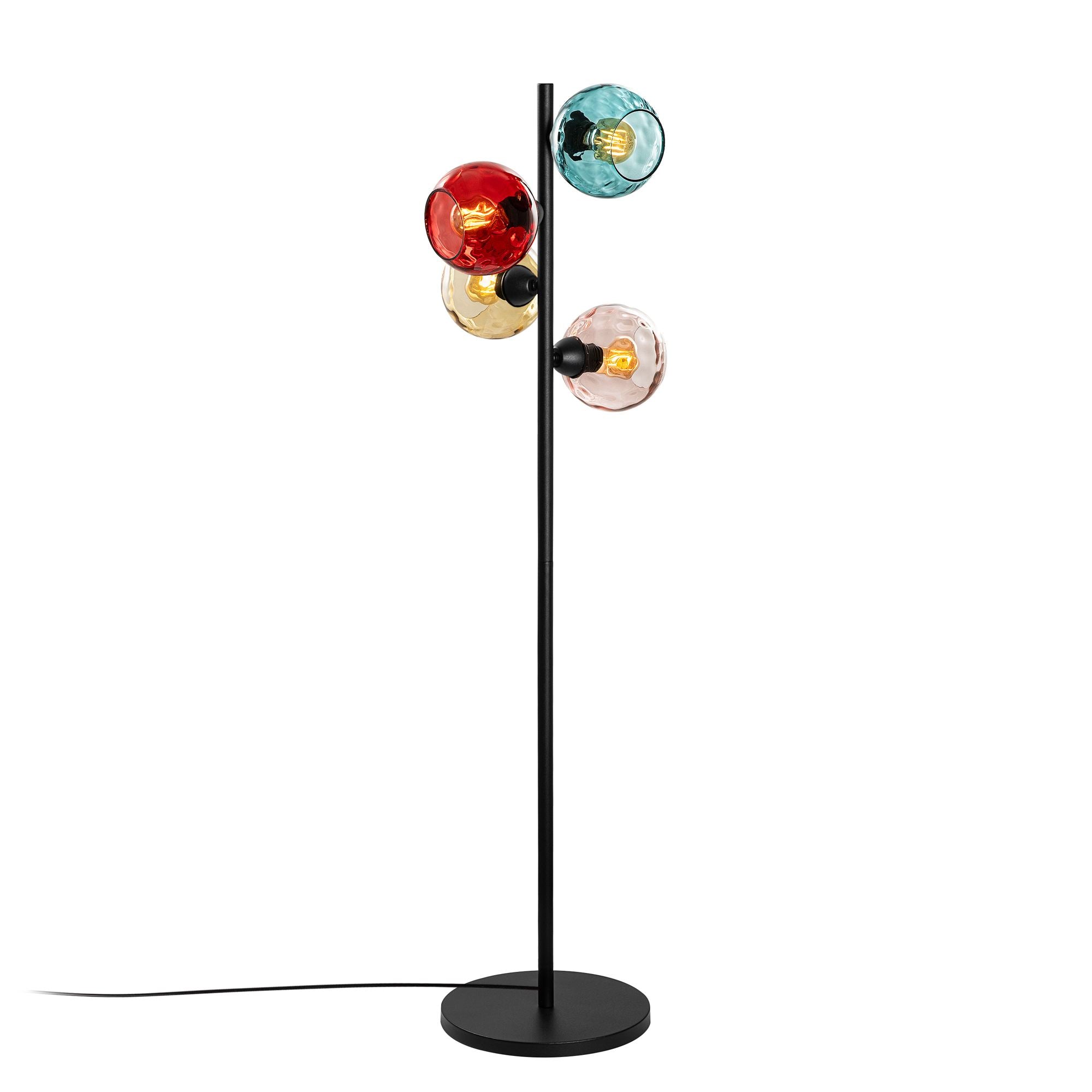 Candeeiro de Pé-Benek-Multicolorido
Preto