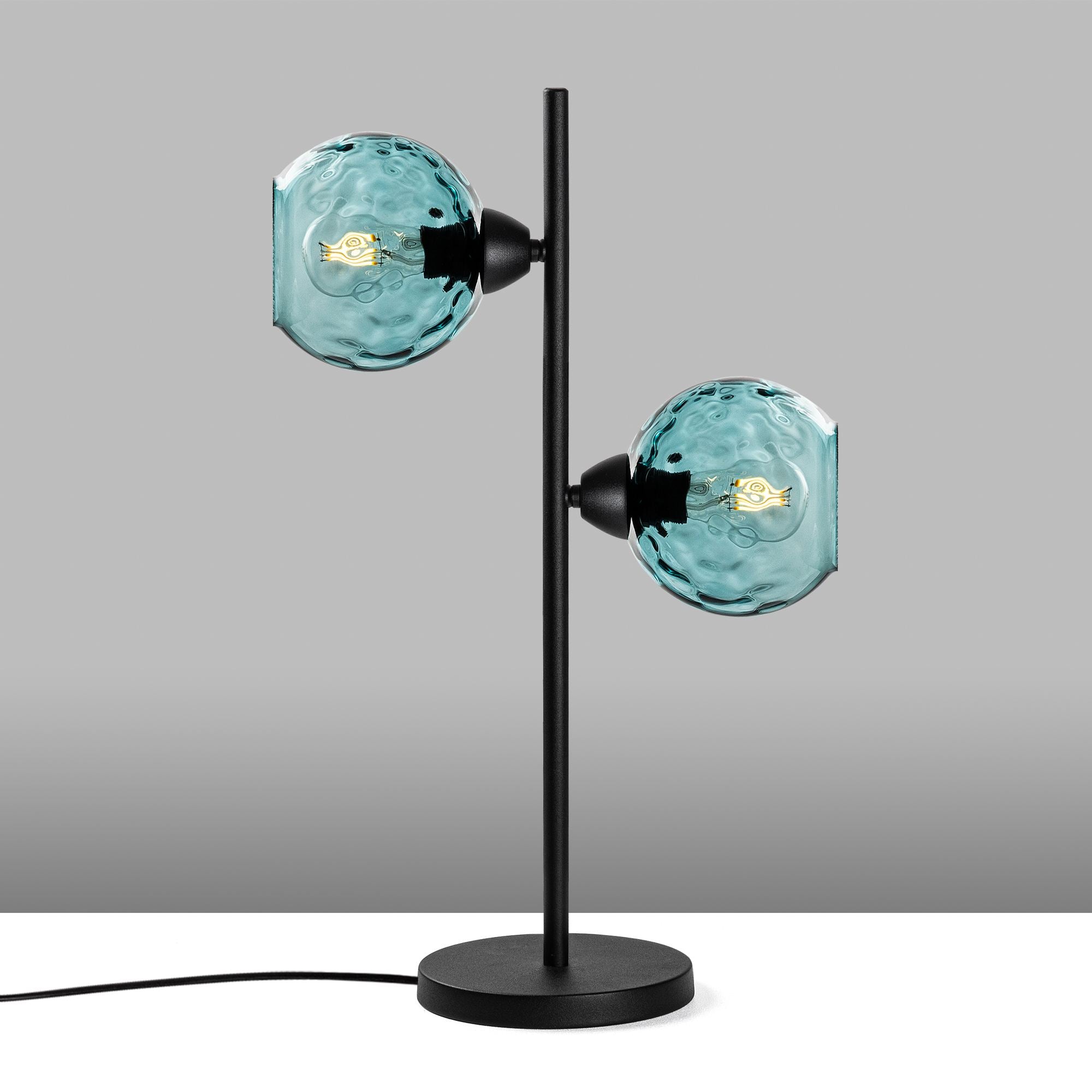 Candeeiro de mesa-Benek-Azul
Preto