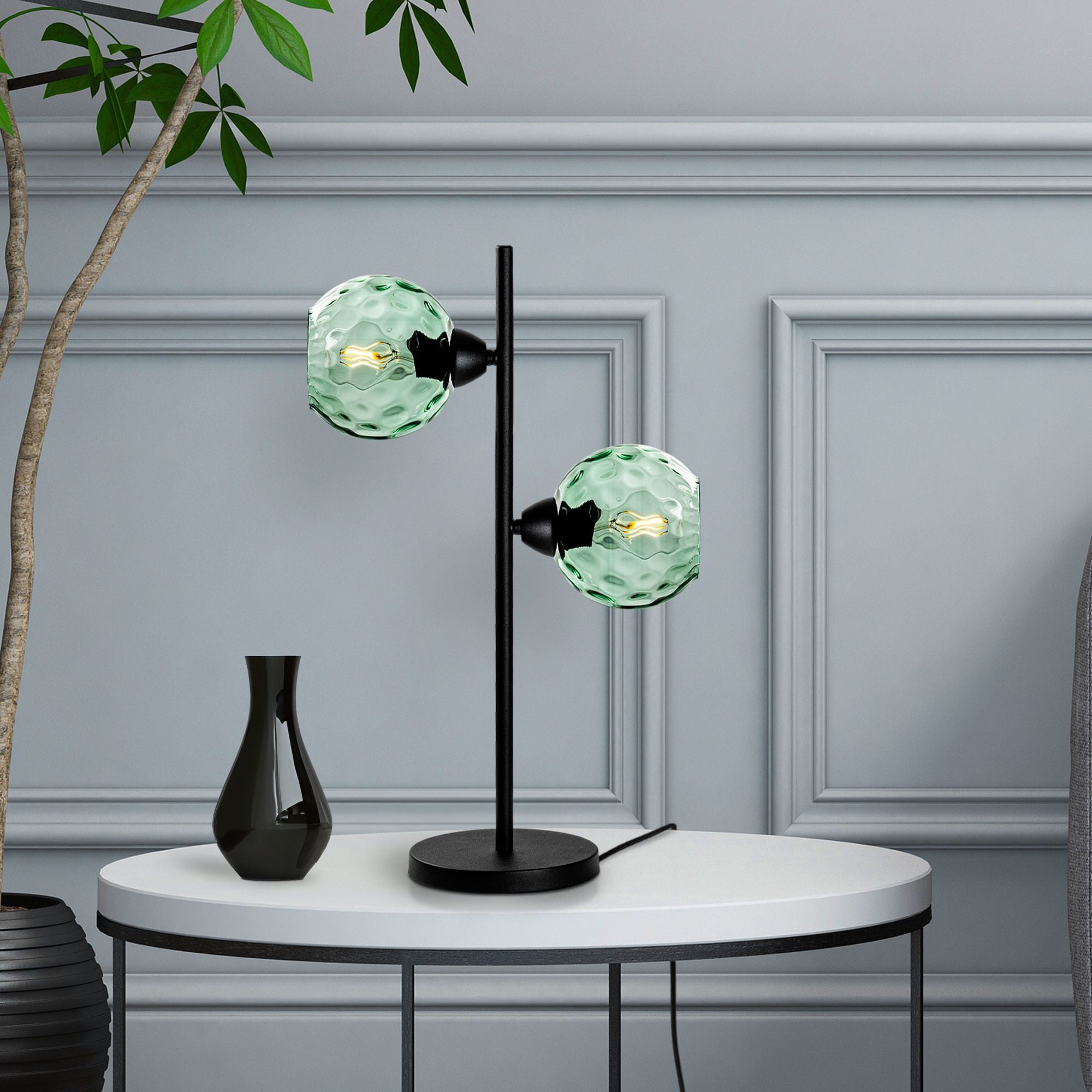 Candeeiro de mesa-Benek-Menta
Preto