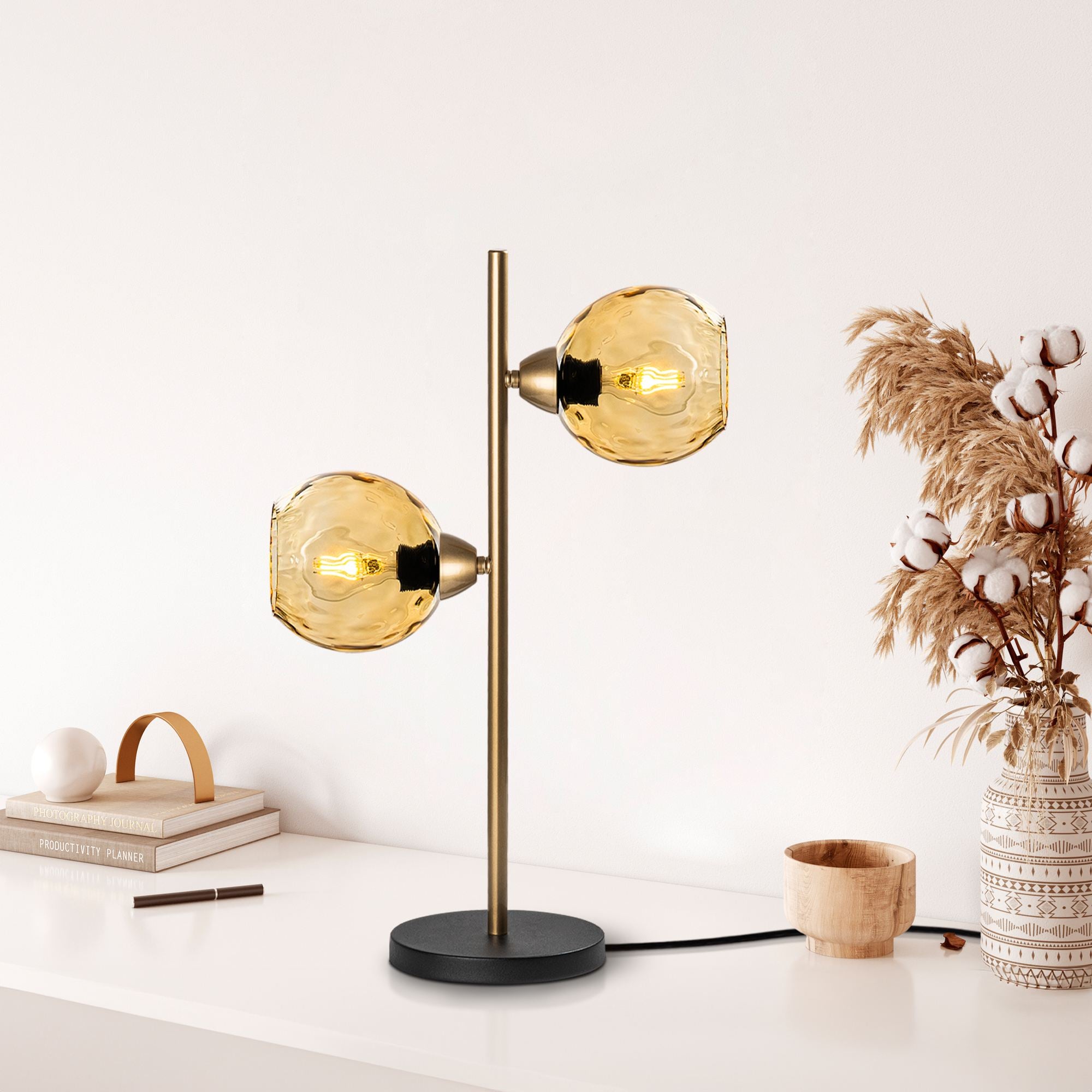 Candeeiro de mesa-Benek-Amarelo
Ouro
