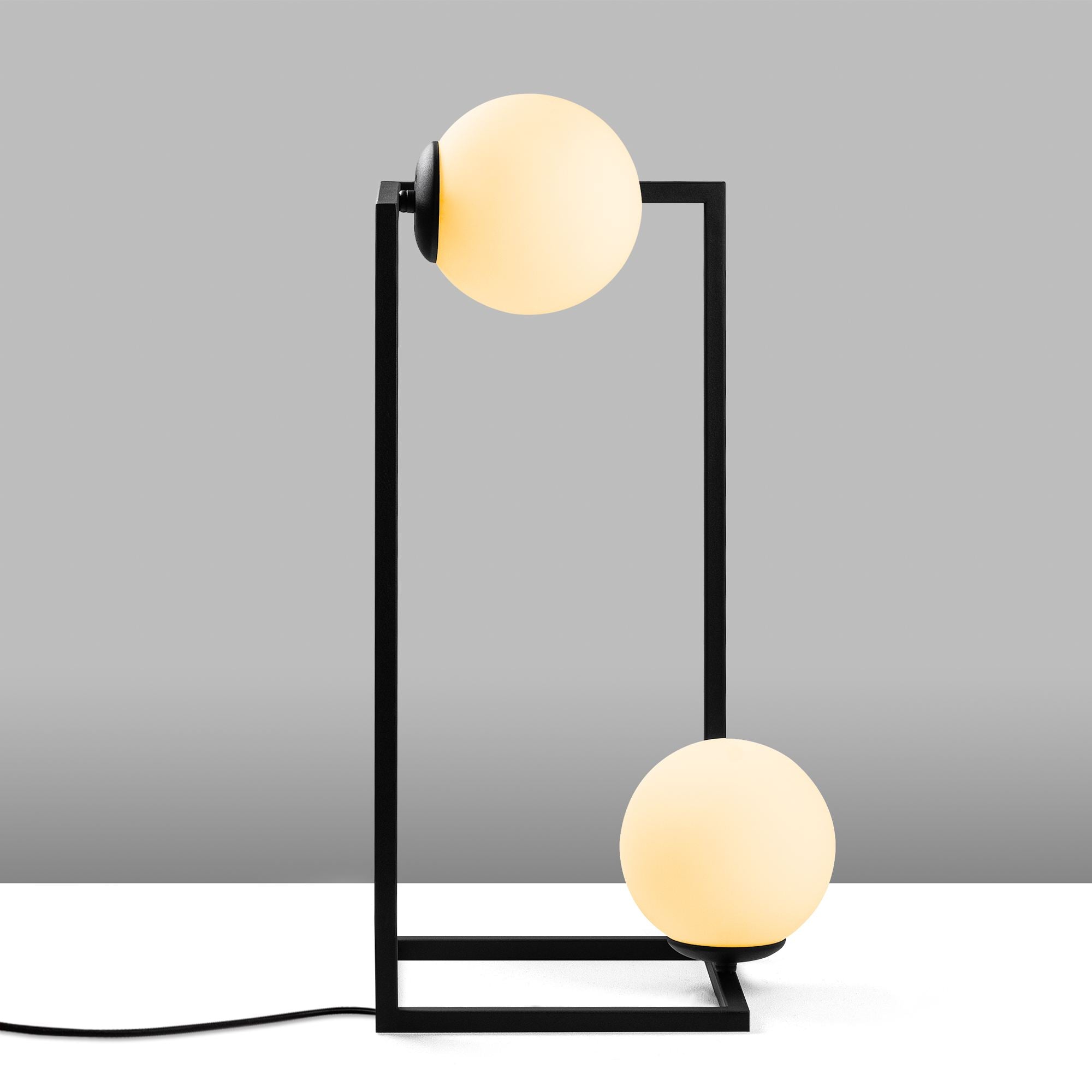 Candeeiro de mesa-Corner-Preto