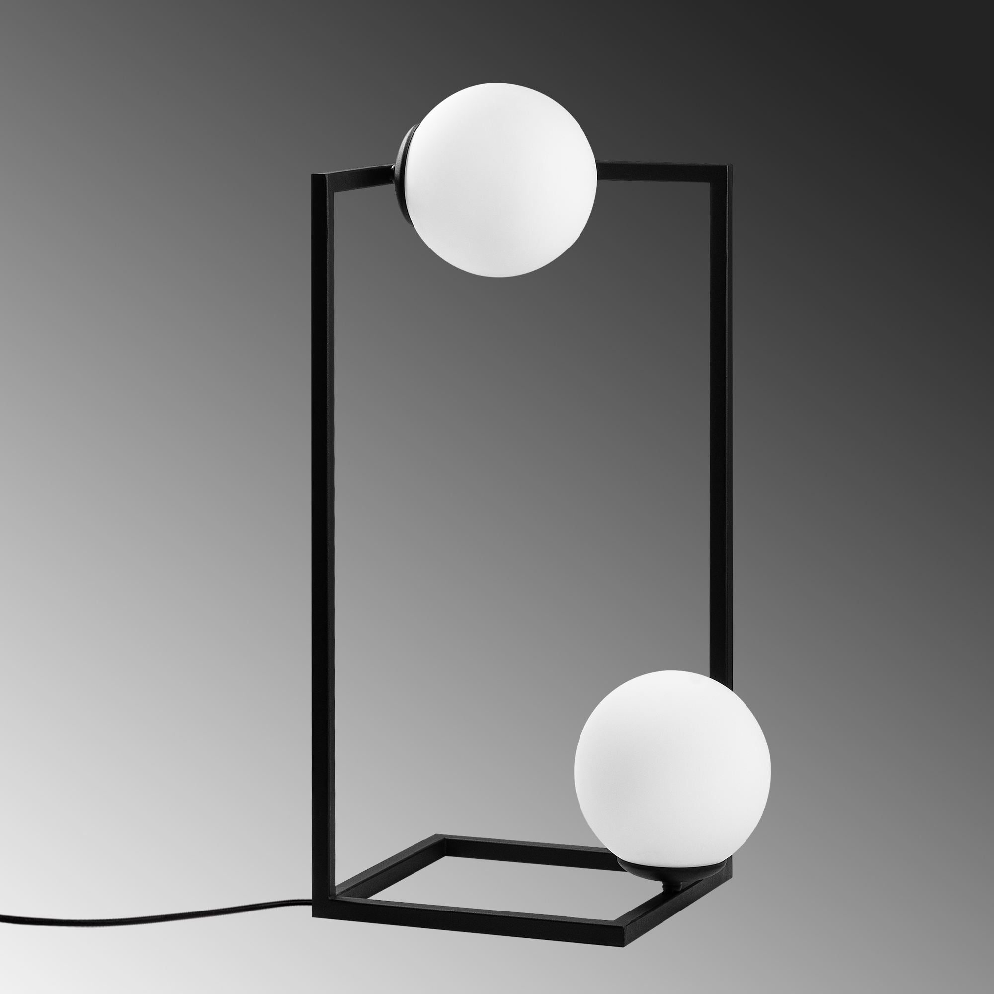 Candeeiro de mesa-Corner-Preto